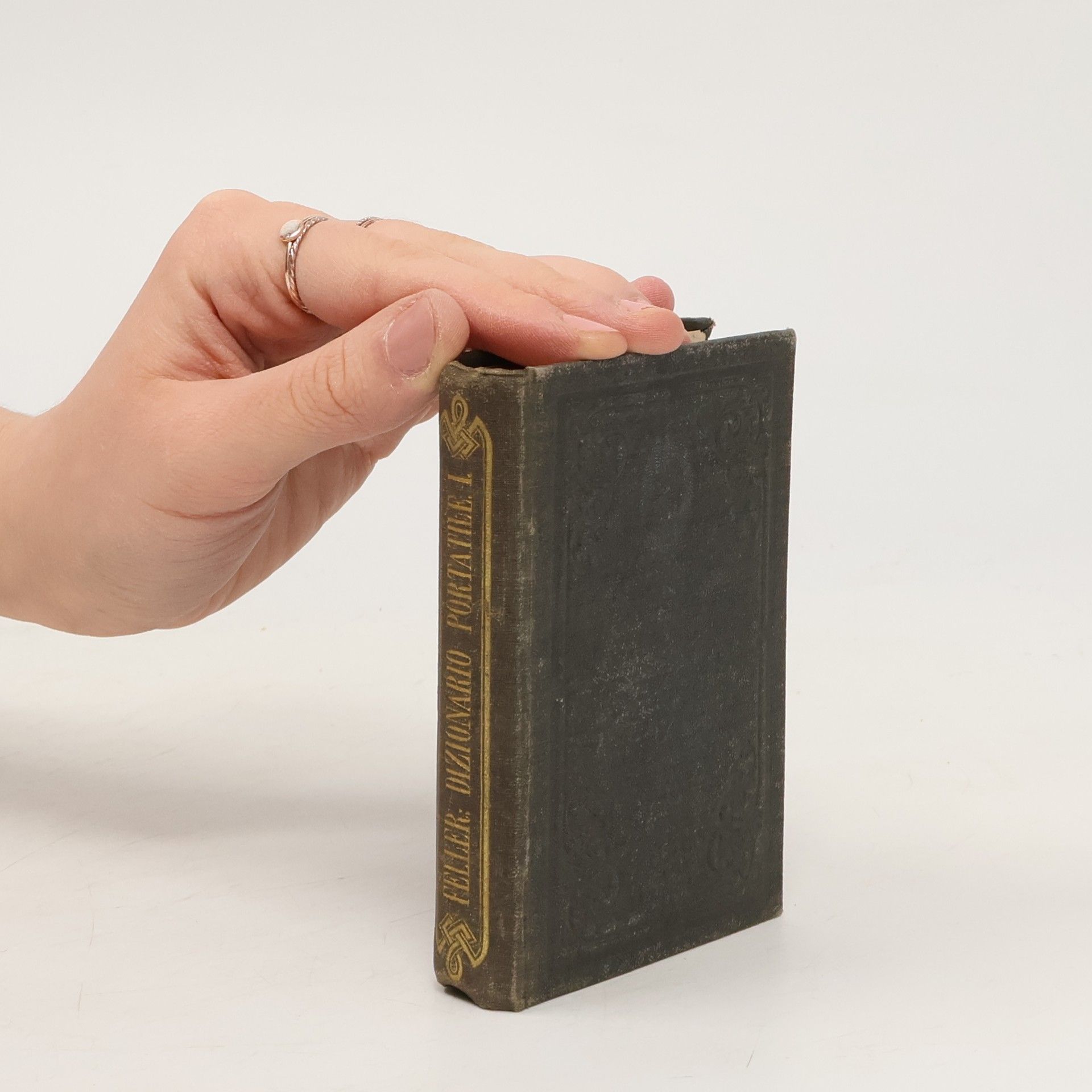 Friedrich Ernst Feller Nuovo Dizionario Portatile Italiano-Tedesco, Tedesco-Italiano 1