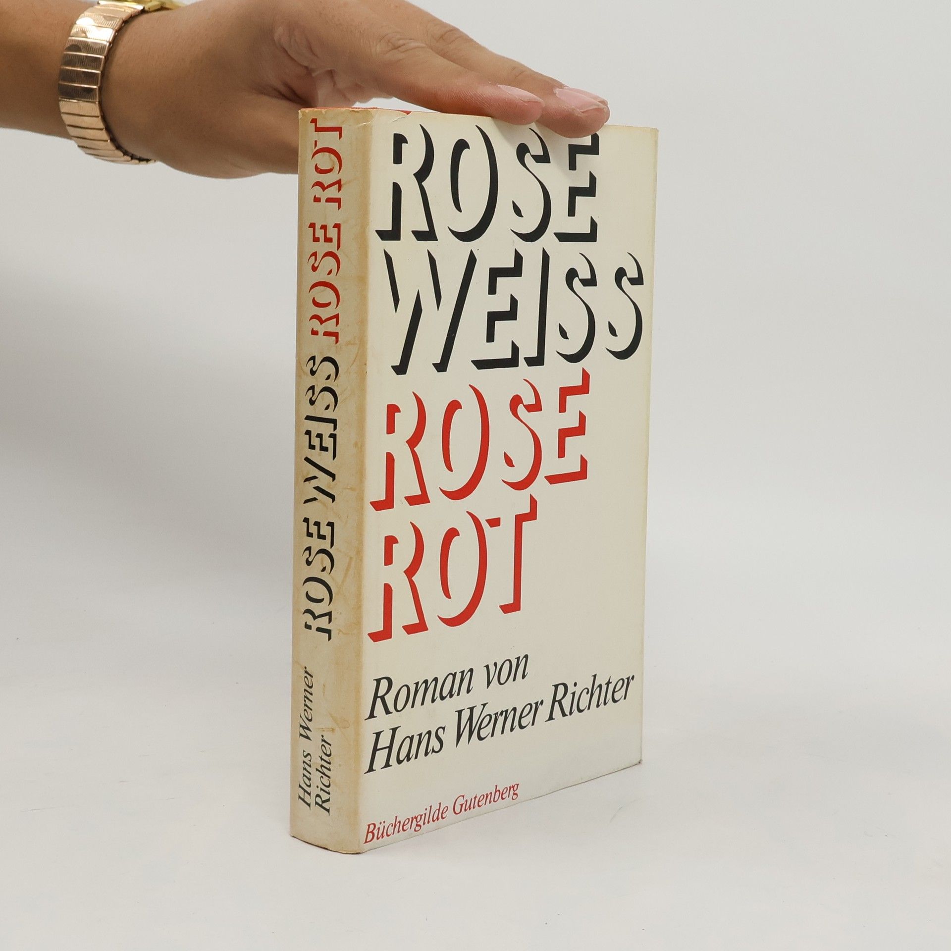 Hans Werner Richter Rose Weiss - Rose Rot