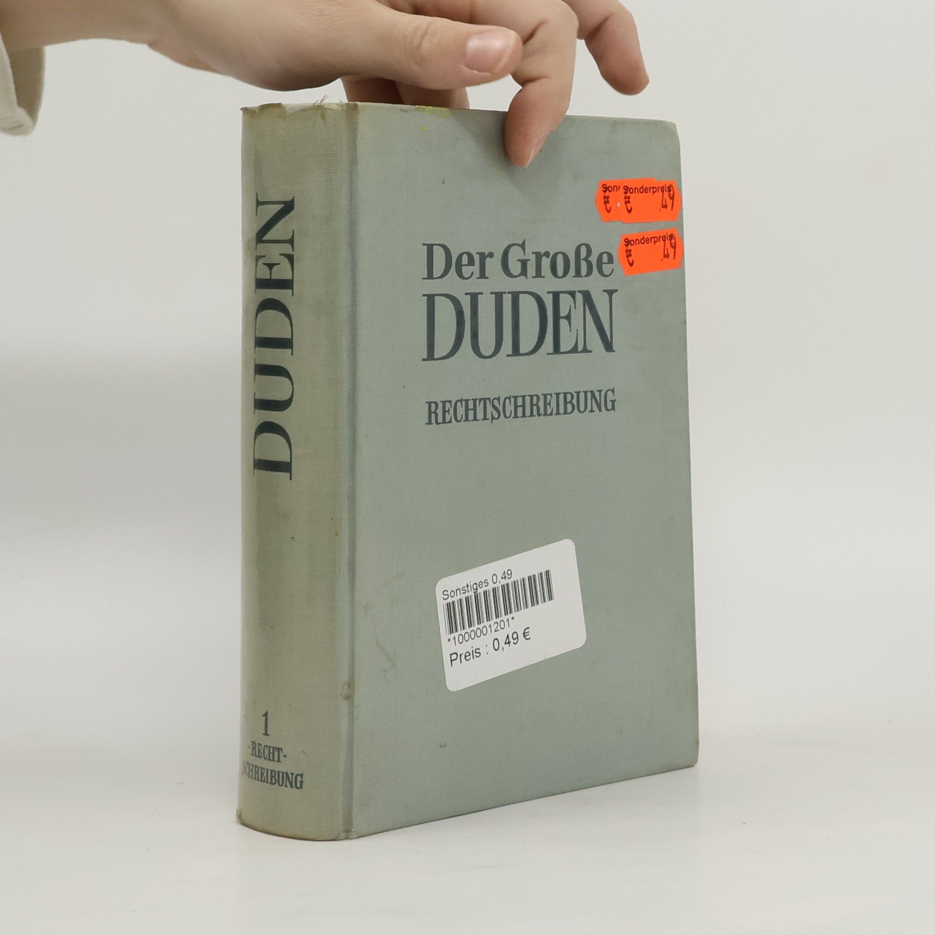 Collectif d'auteurs Der Grosse duden Rechtschreibung 1