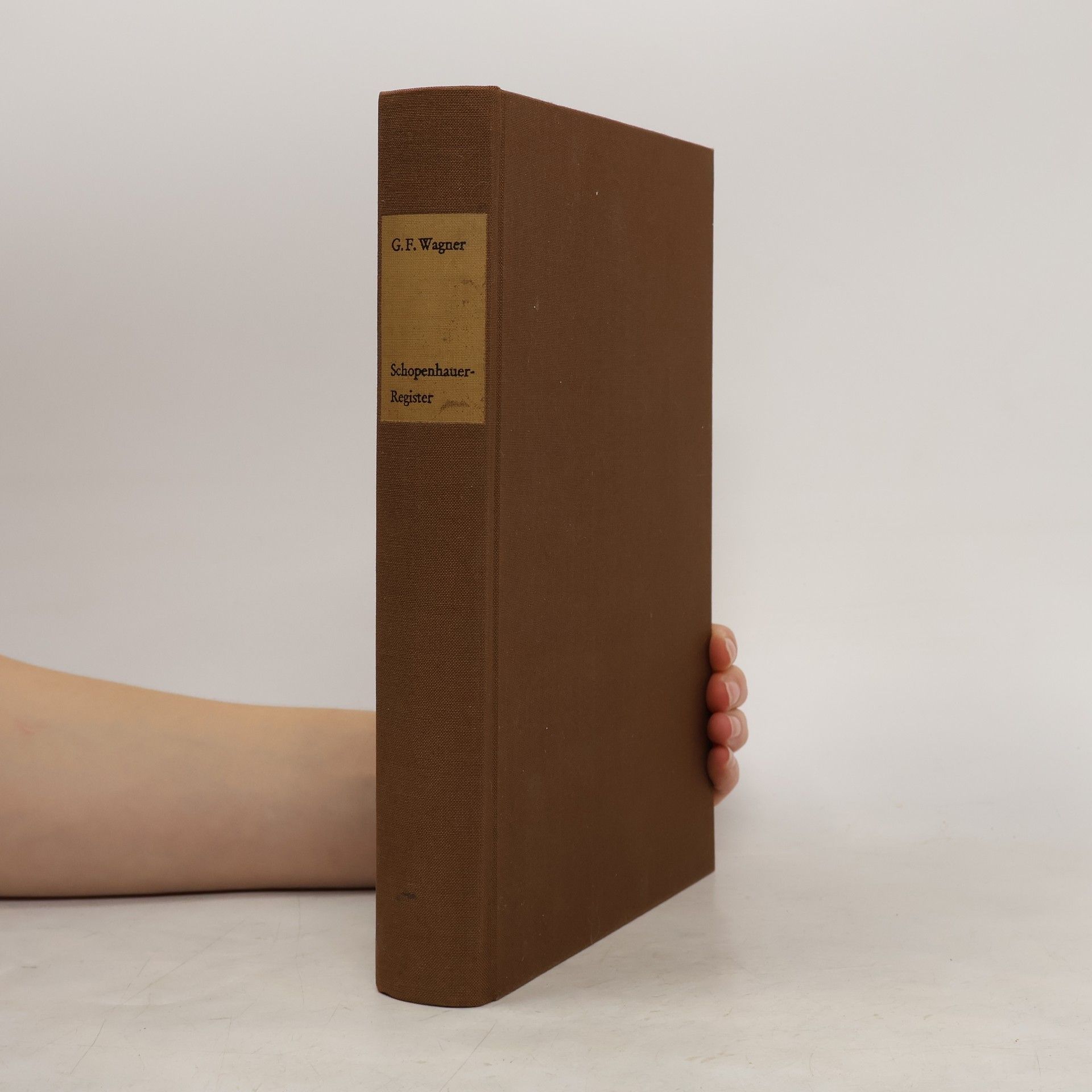 Arthur Hübscher Schopenhauer-Register