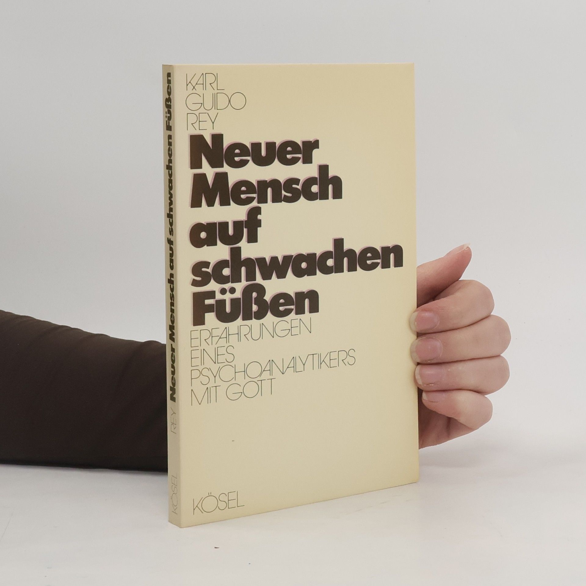 Neuer Mensch auf schwachen Füssen