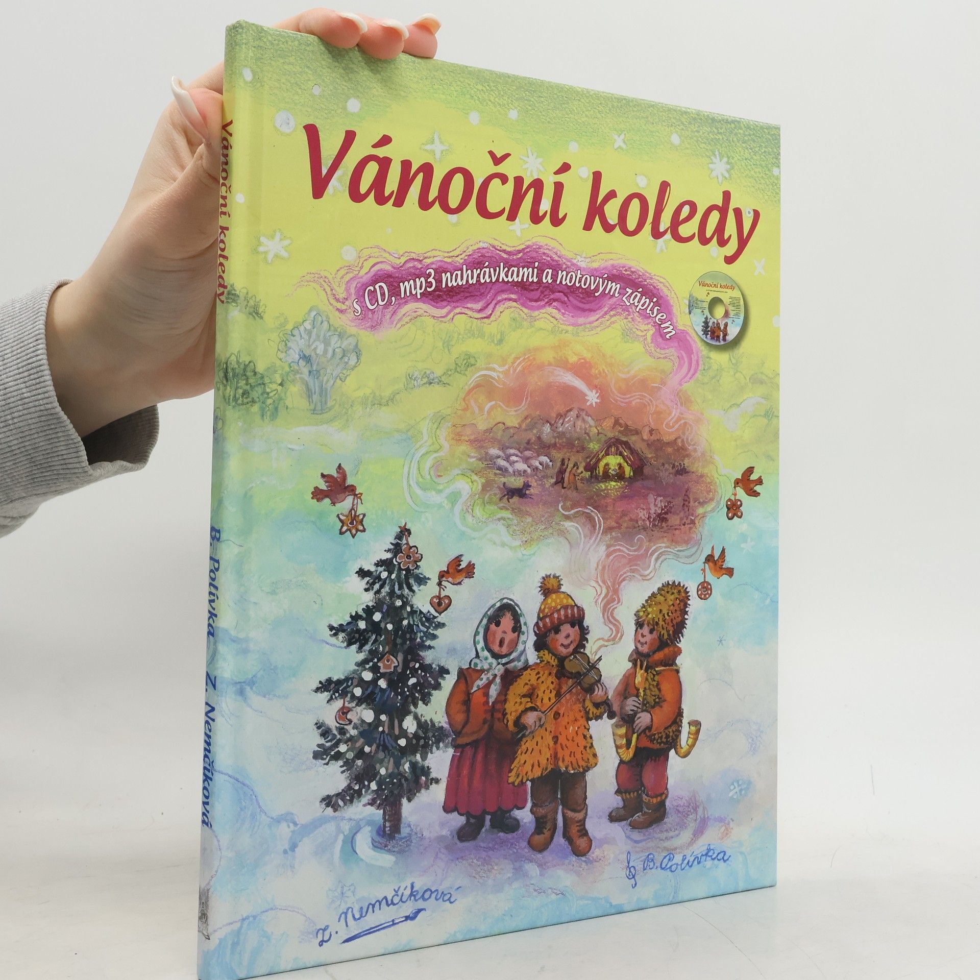 Bohumil Polívka Vánoční koledy s nahrávkami a notovým zápisem