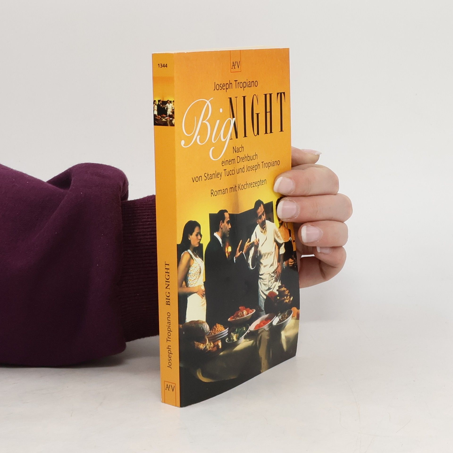 Big Night. Roman mit Kochrezepten.