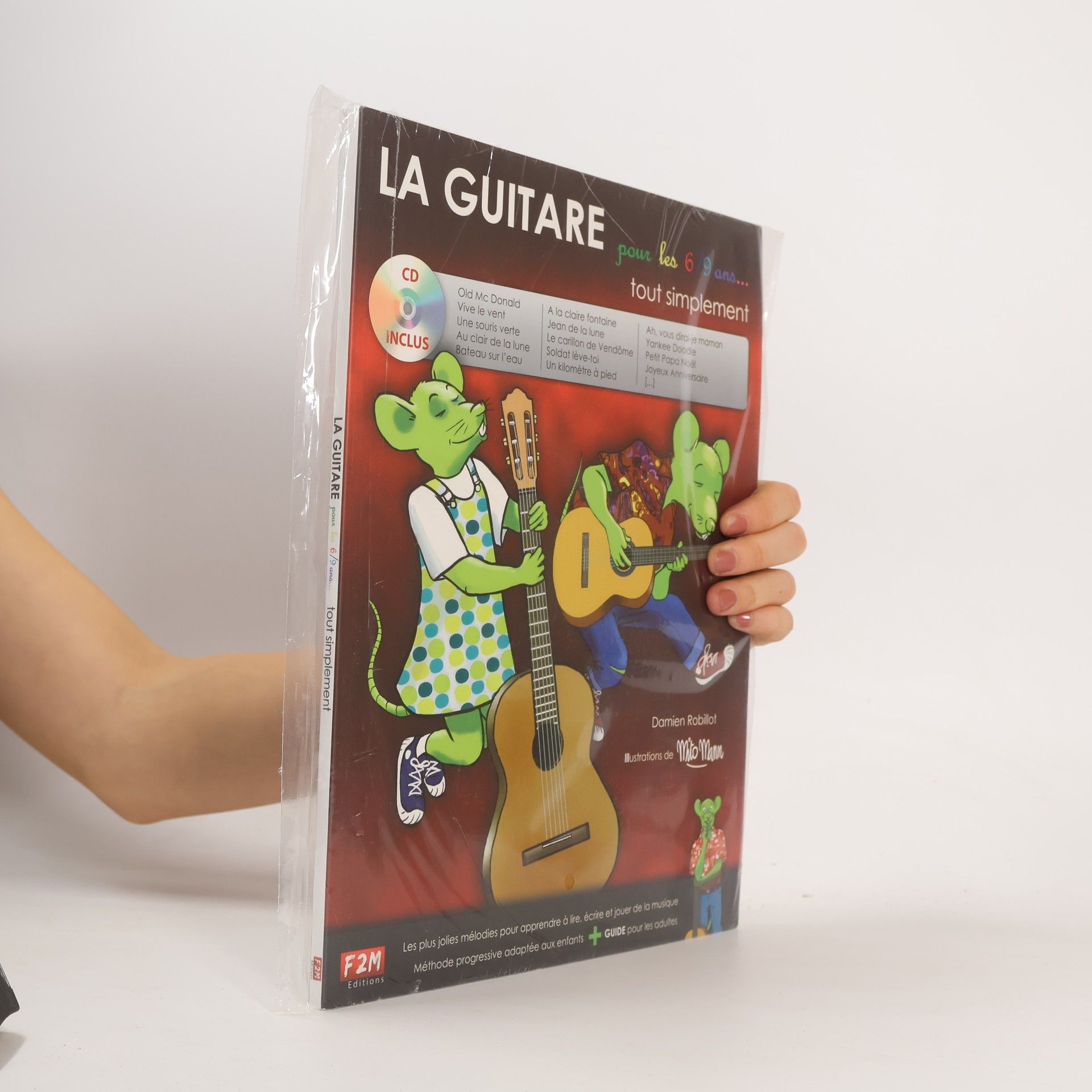 Damien Robillot La guitare pour les 6/9 ans