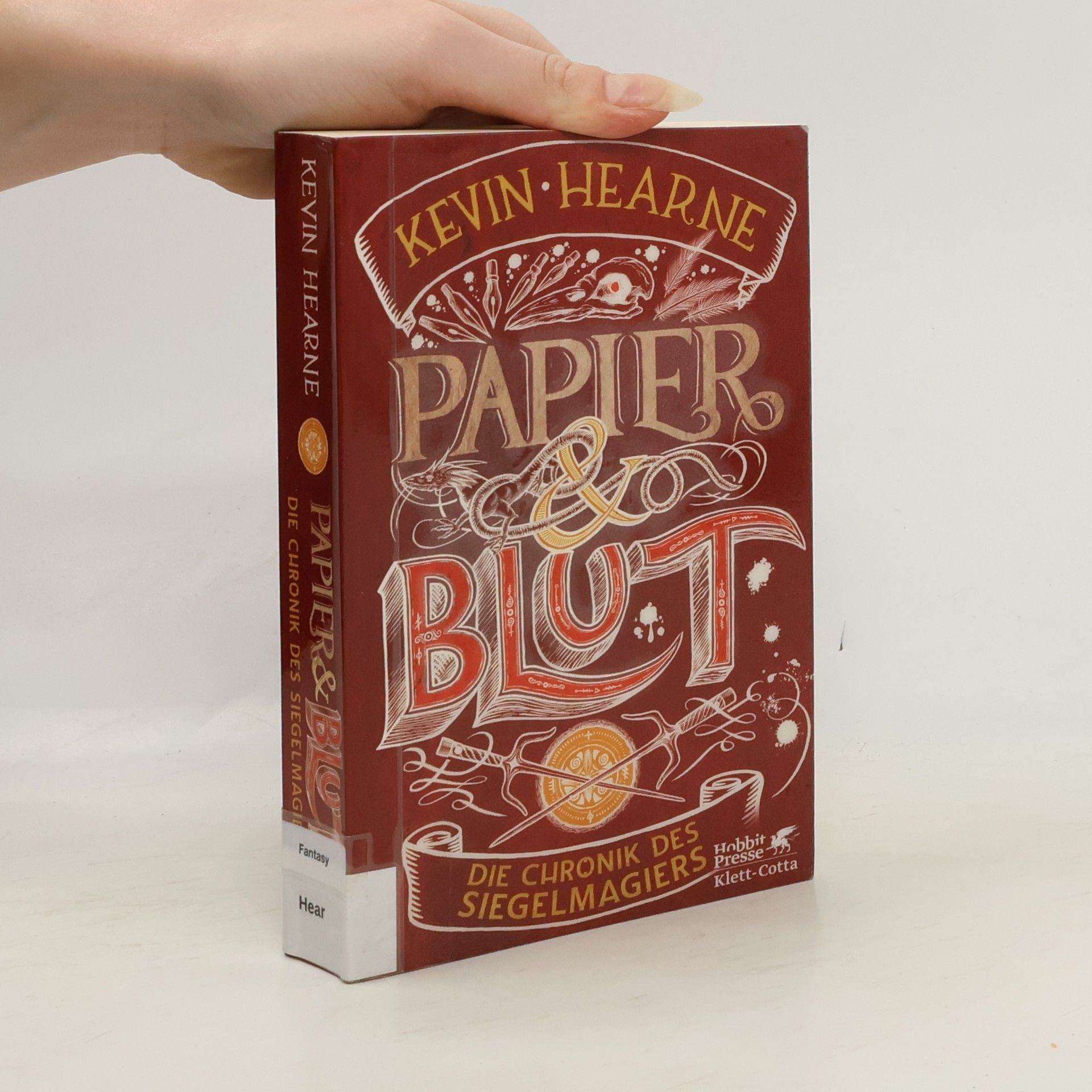 Kevin Hearne Papier & Blut