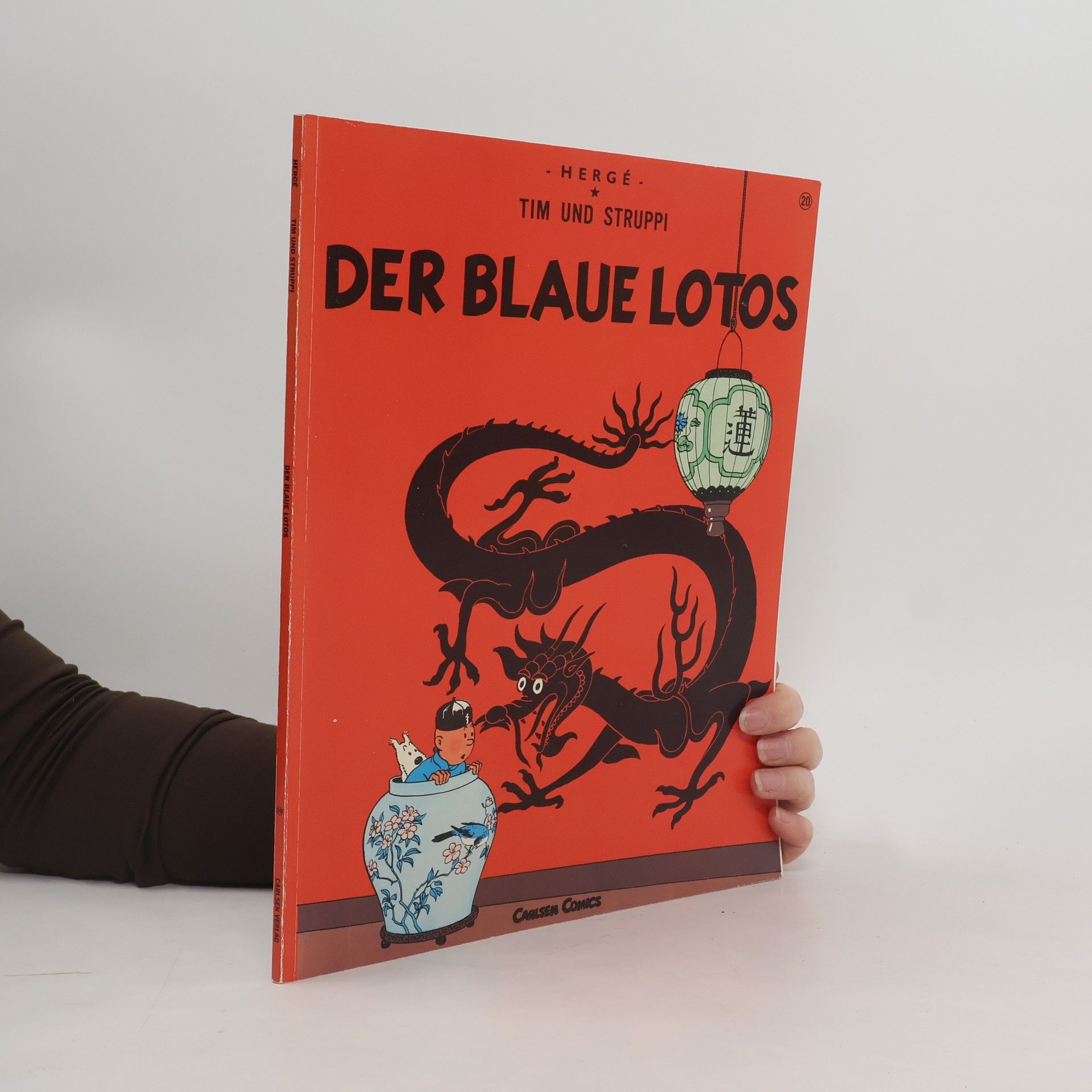 Hergé Der blaue Lotos