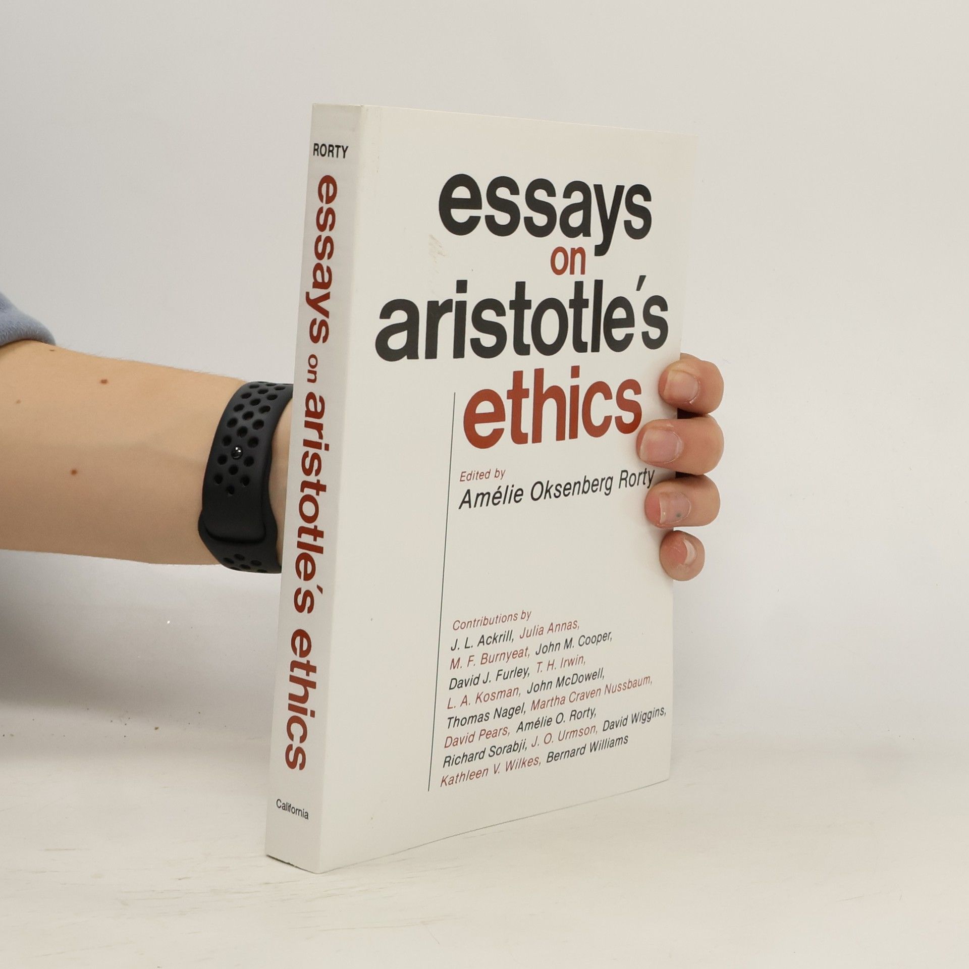 Amélie Rorty Essays on Aristotle's Ethics