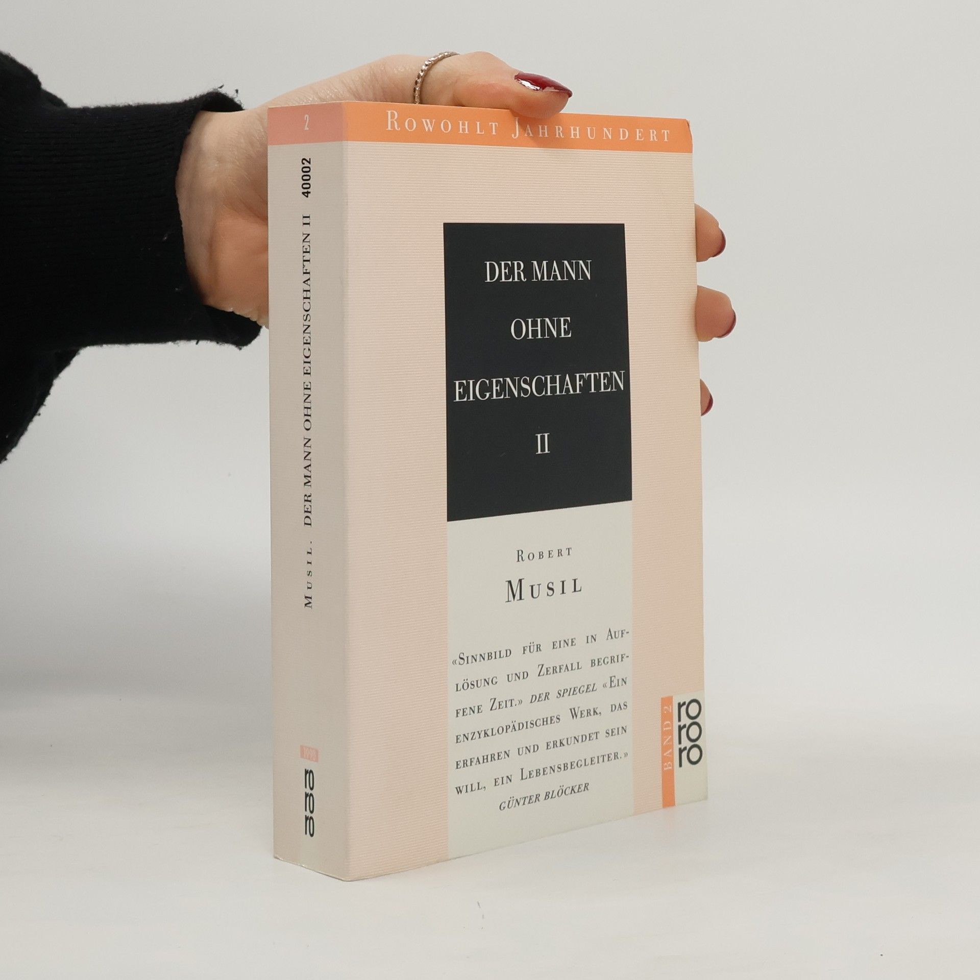 Robert Musil Der Mann ohne Eigenschaften : Roman. II, Aus dem Nachlaß