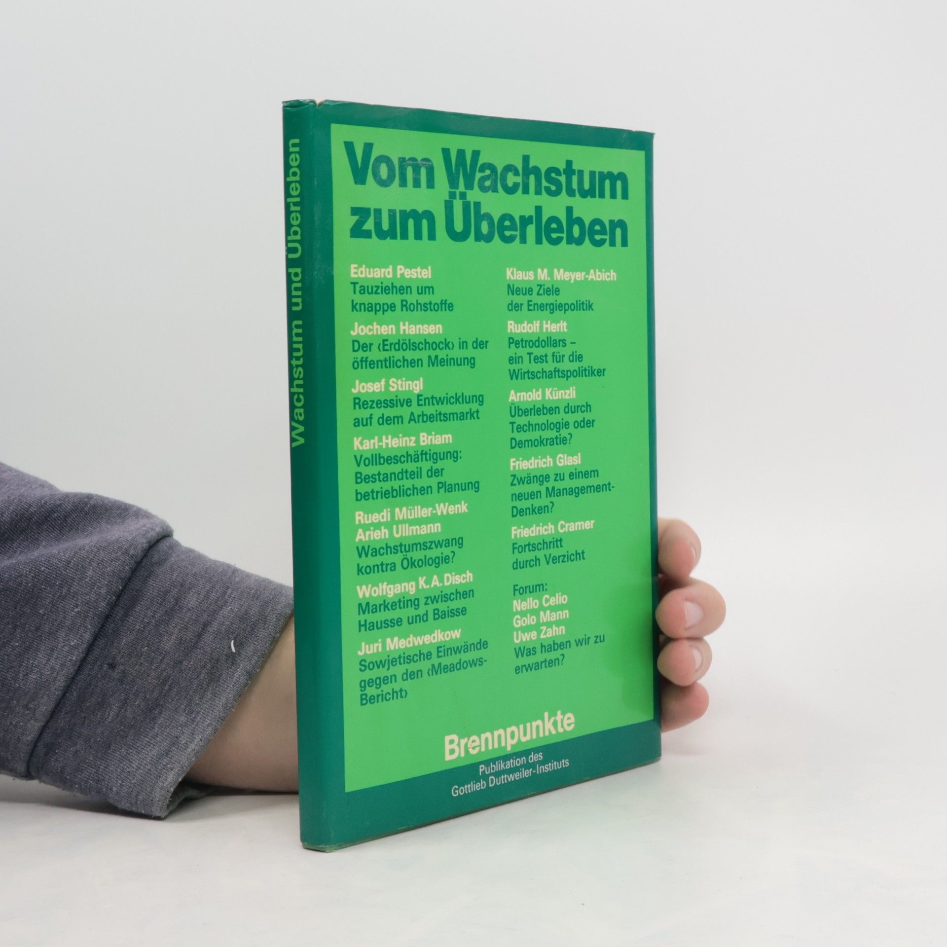 Autores varios Vom Wachstum zum Überleben