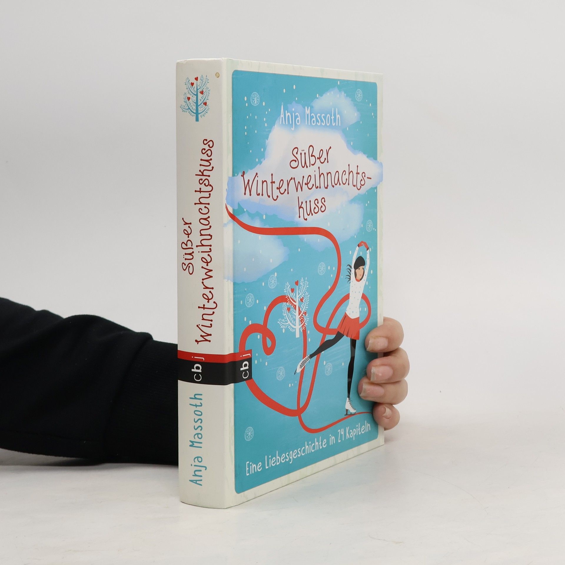 Süßer Winterweihnachtskuss