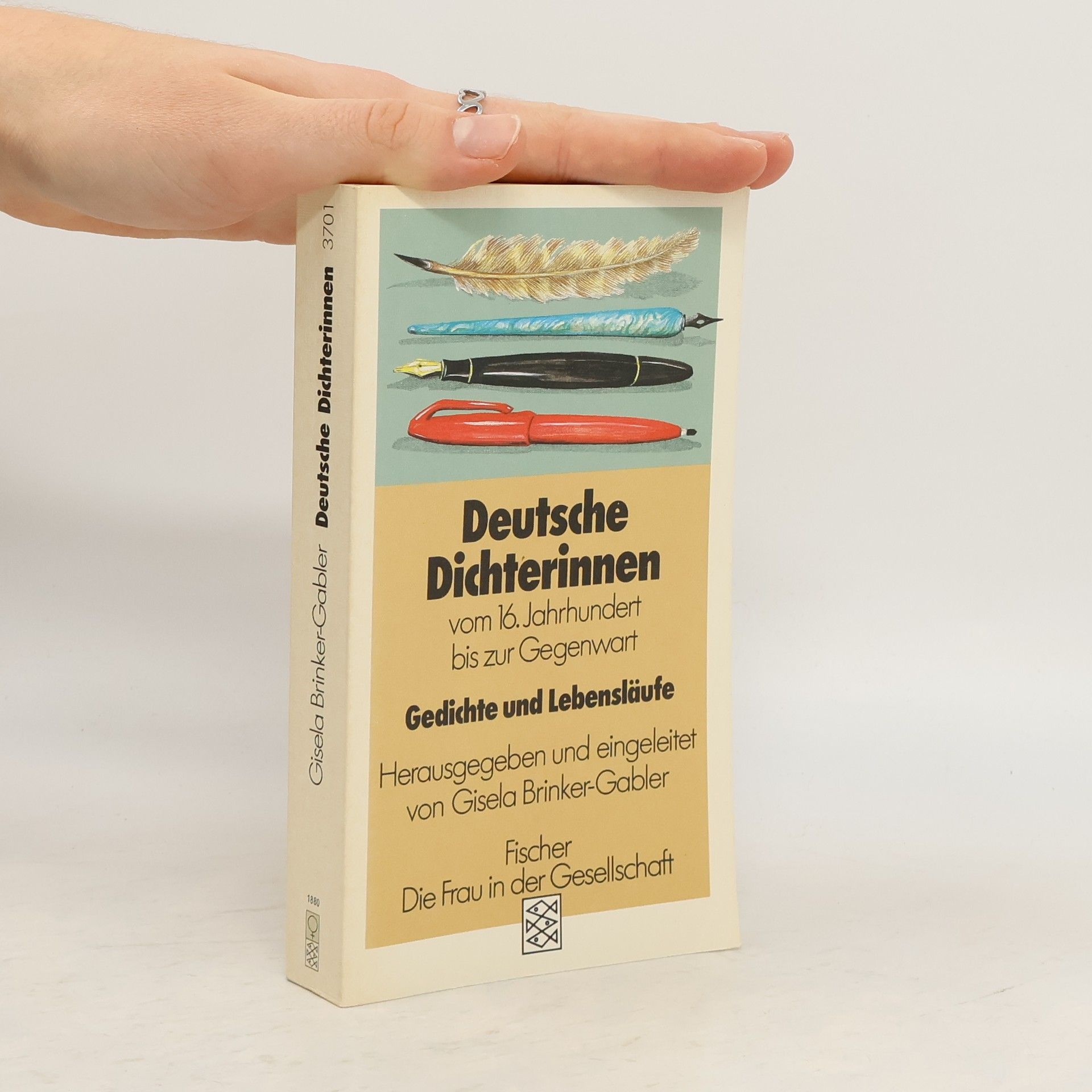 Gisela Brinker Gabler Deutsche Dichterinnen vom 16. Jahrhundert bis zur Gegenwart