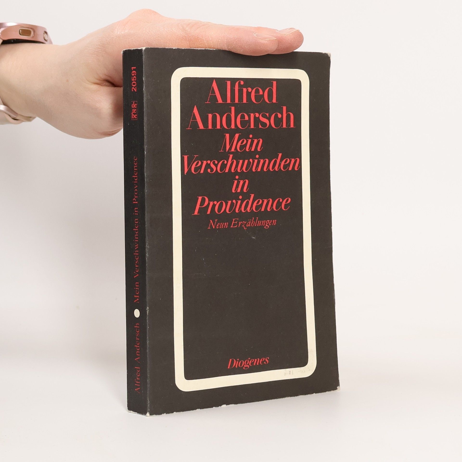 Alfred Andersch Mein Verschwinden in Providence