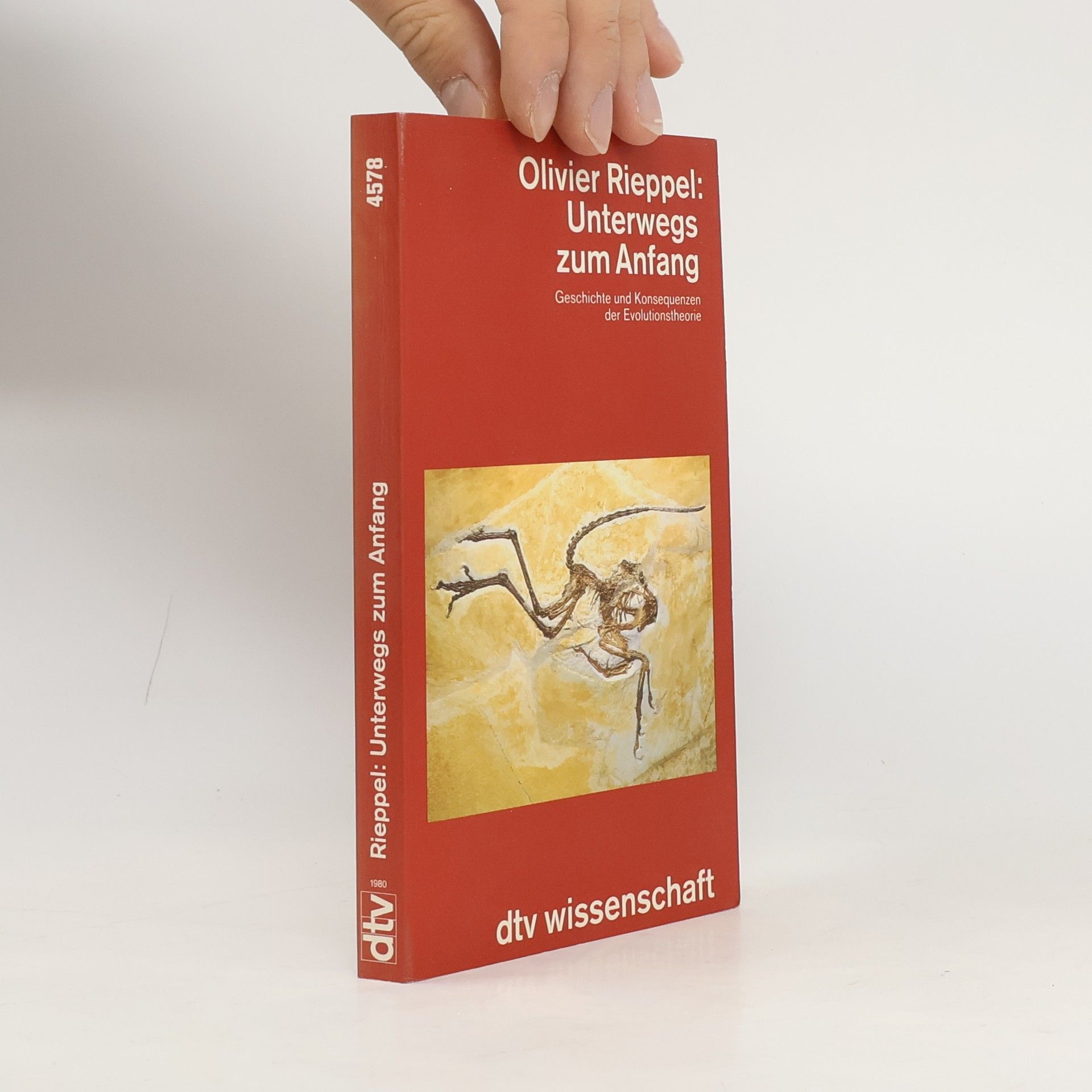 Olivier Rieppel Unterwegs zum Anfang