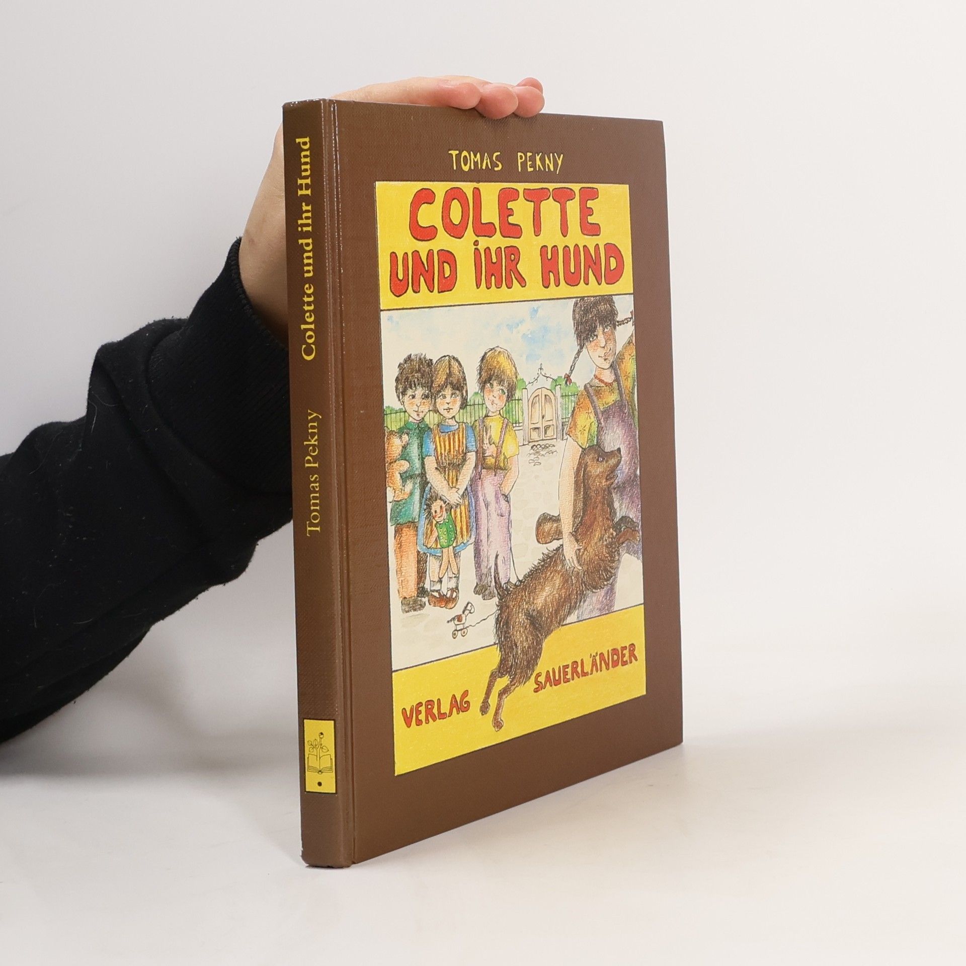 Colette und ihr Hund