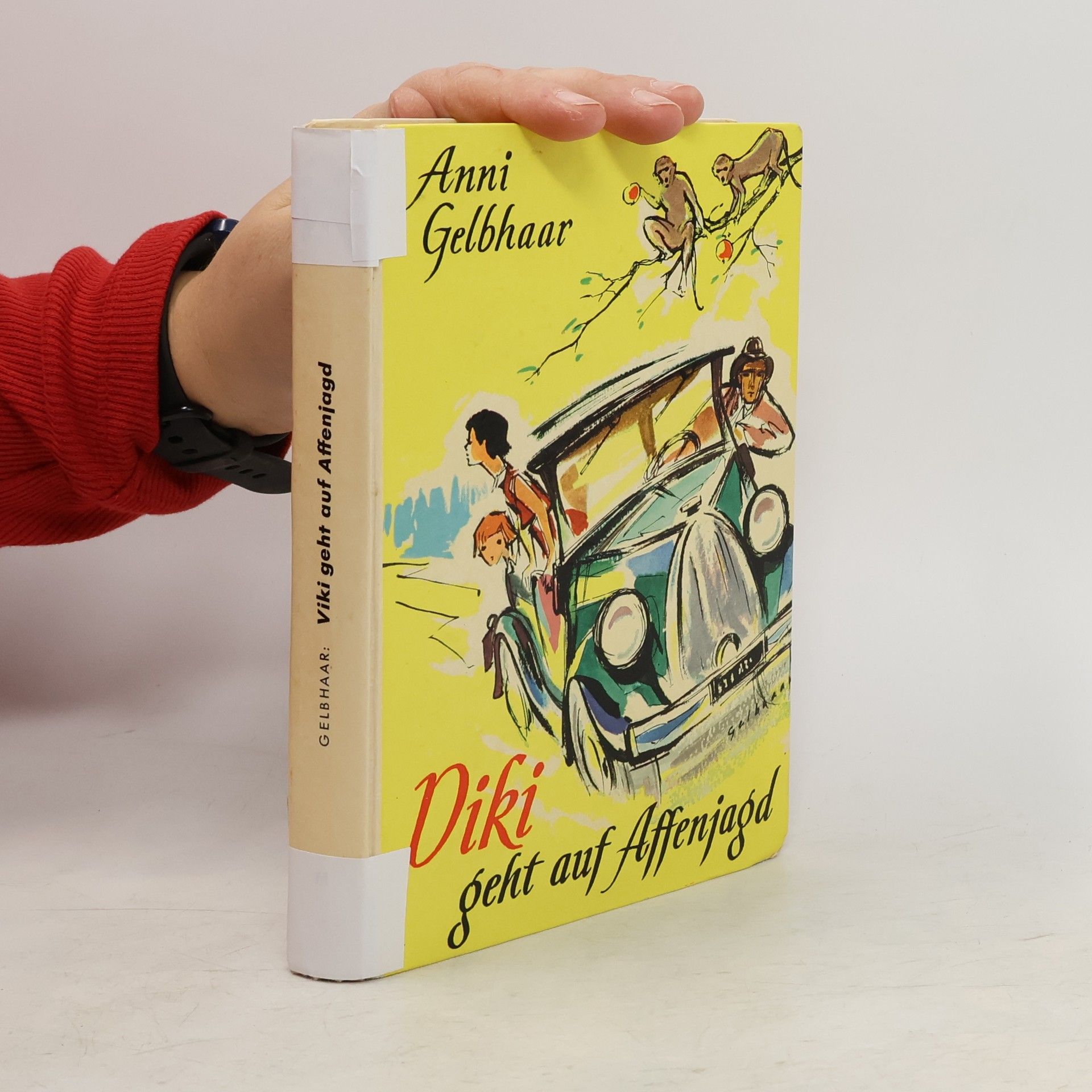 Anni Gelbhaar Viki geht auf Affenjagd