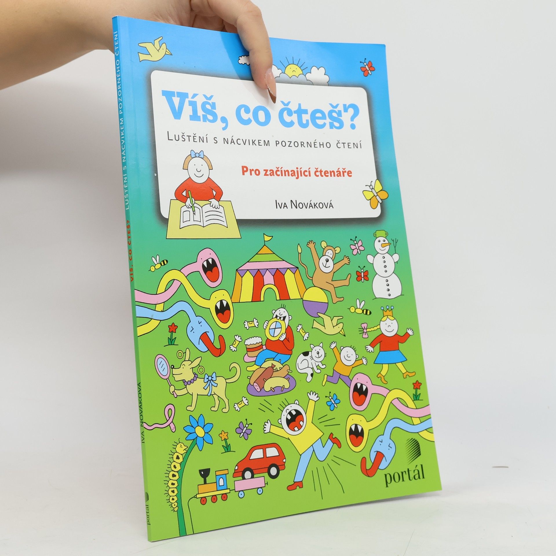 Iva Nováková Víš, co čteš? : luštění s nácvikem pozorného čtení