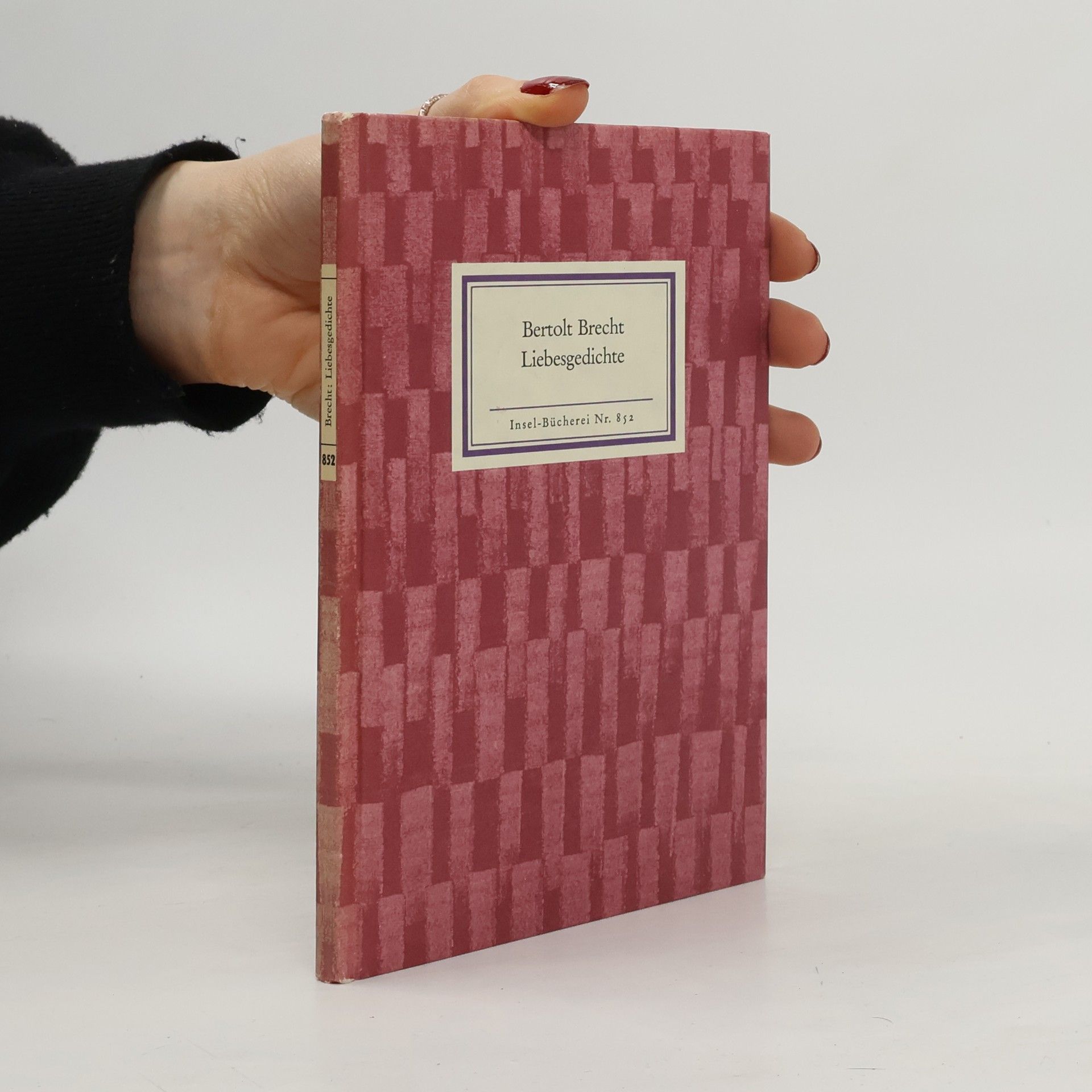 Bertolt Brecht Liebesgedichte Nr. 852