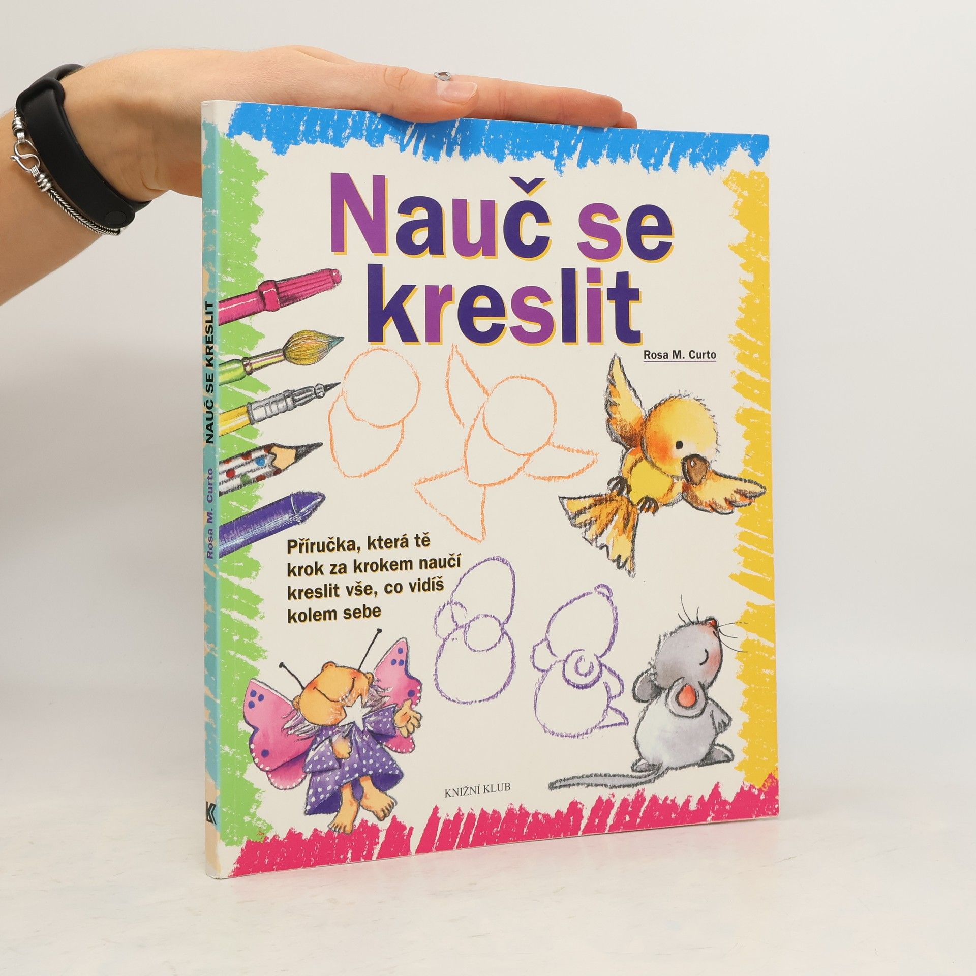 Rosa María Curto Nauč se kreslit. Příručka, která tě krok za krokem naučí kreslit vše, co vidíš kolem sebe