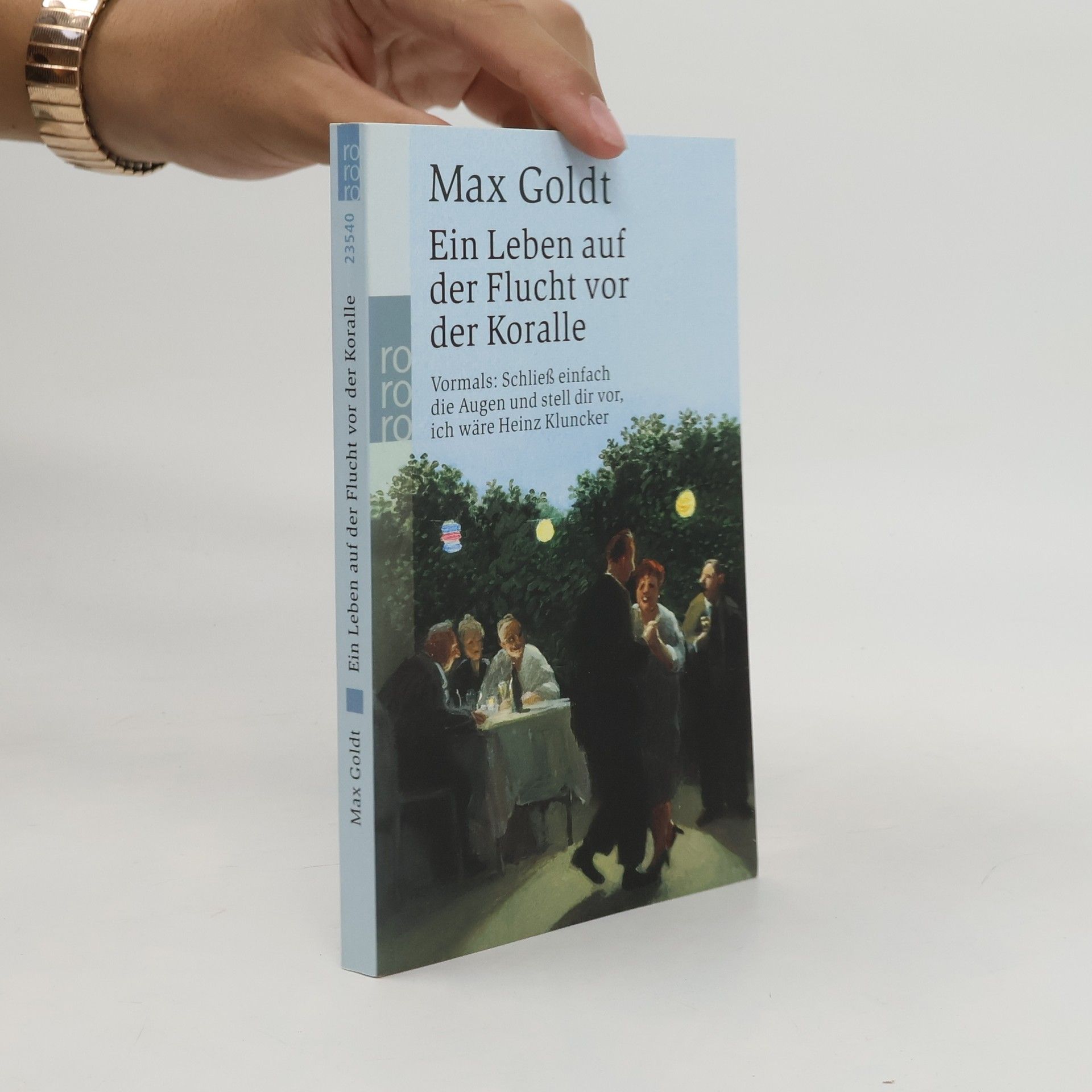 Max Goldt Ein Leben auf der Flucht vor der Koralle