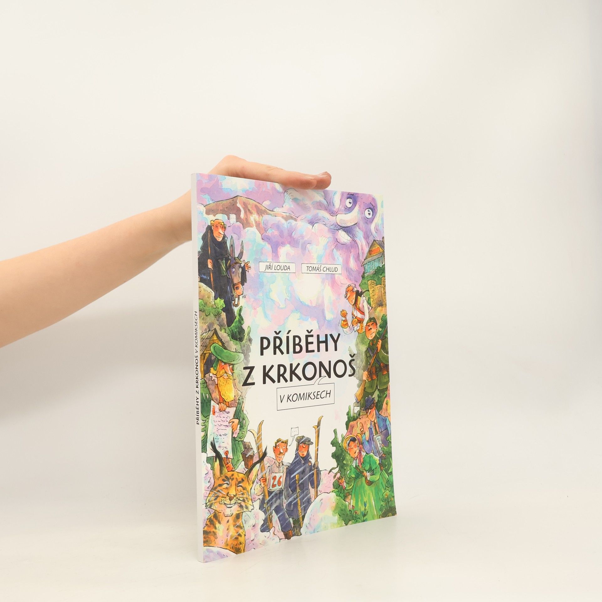 Tomáš Chlud Příběhy z Krkonoš v komiksech