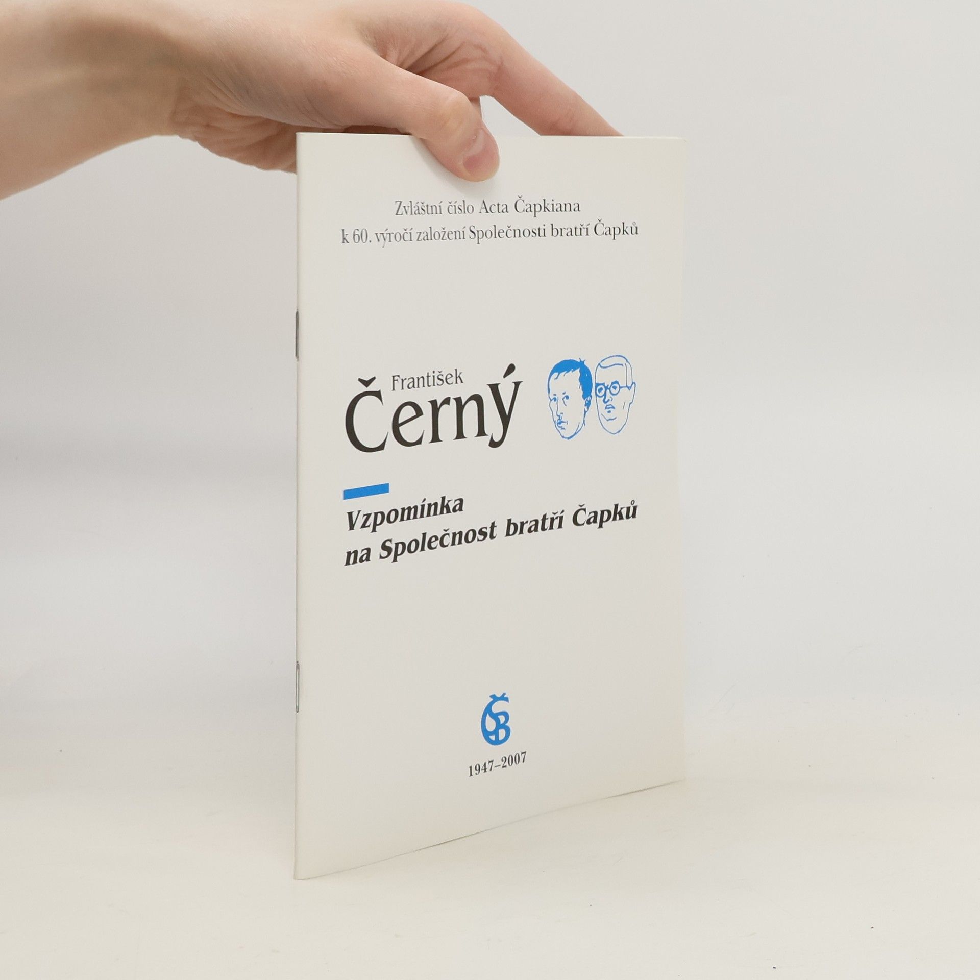 Vzpomínka na Společnost bratří Čapků