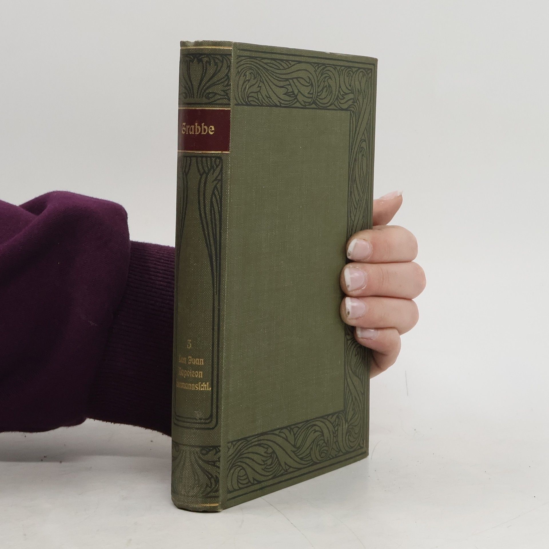 Christian Dietrich Grabbe Grabbes Werke 3