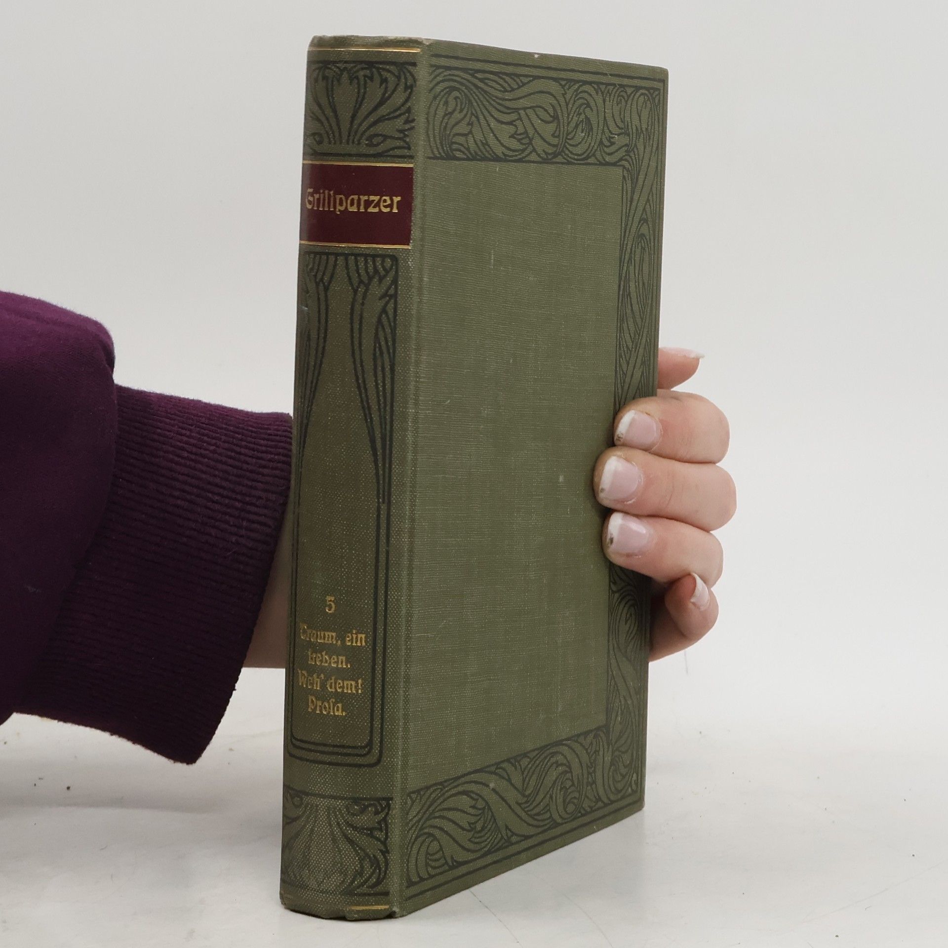 Franz Grillparzer Grillparzers Werke 5
