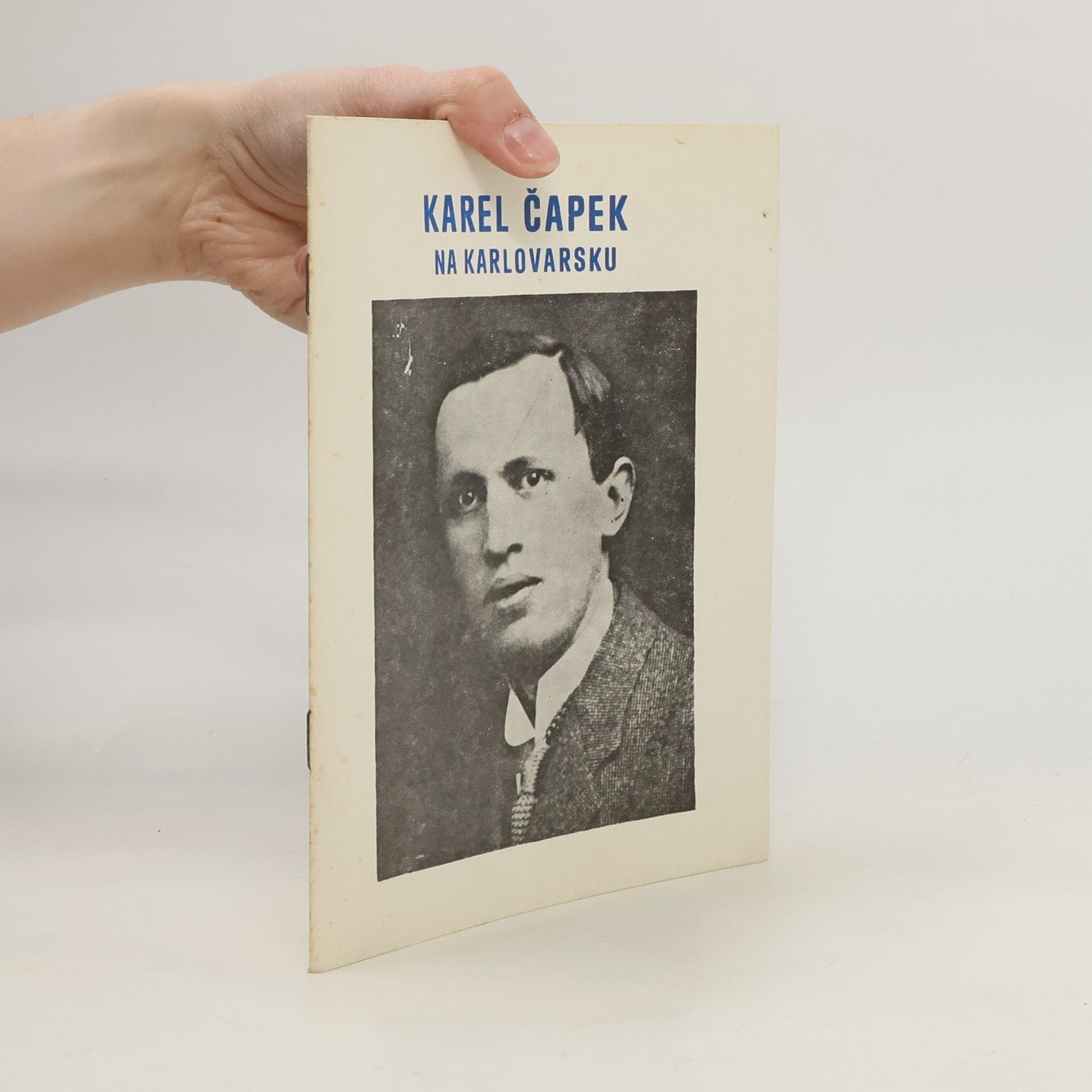 Hana Kopecká Karel Čapek na Karlovarsku