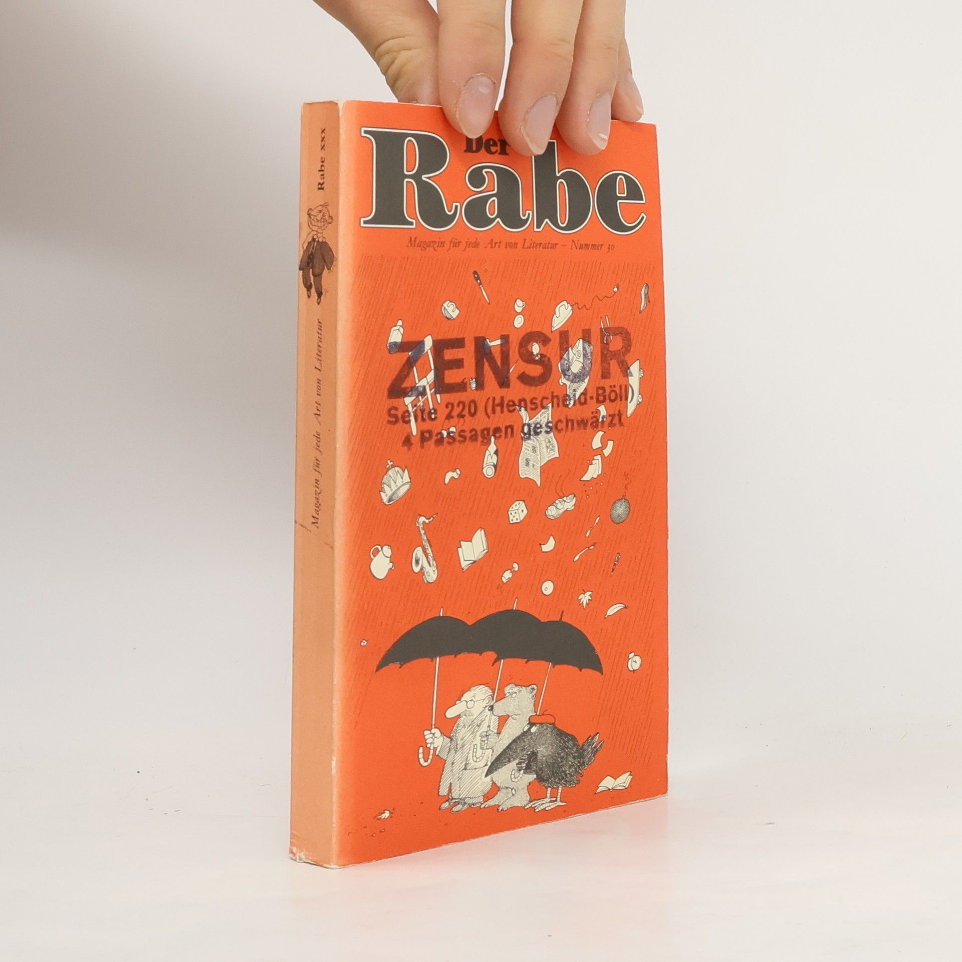 Gerd Haffmans Der Rabe: Magazin für jede Art von Literatur - Nummer 30