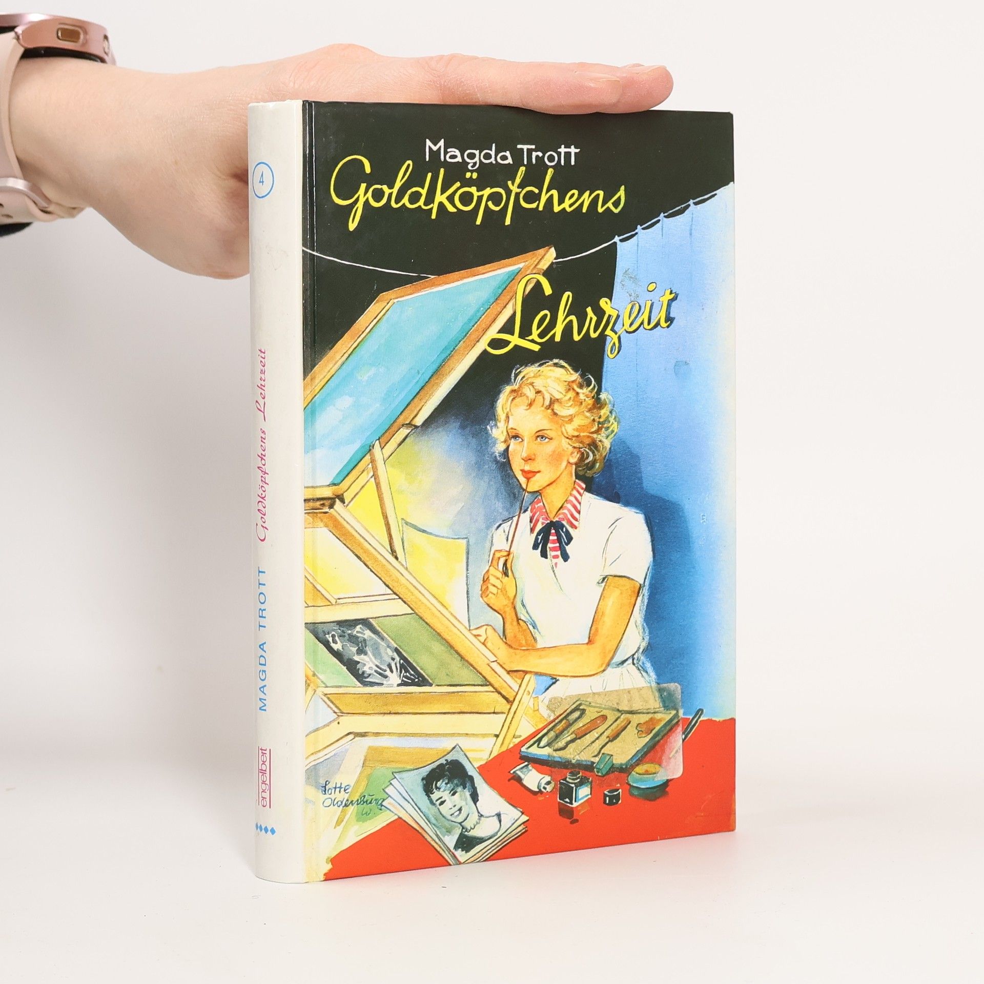 Magda Trott Goldköpfchens Lehrzeit 4