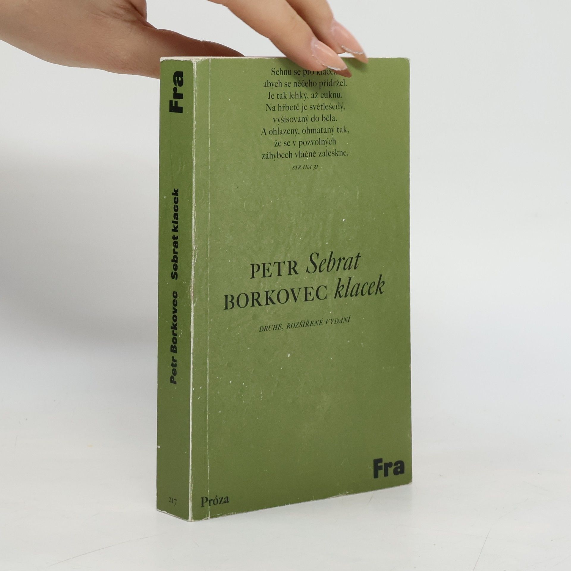 Petr Borkovec Sebrat klacek (druhé, rozšířené vydání)