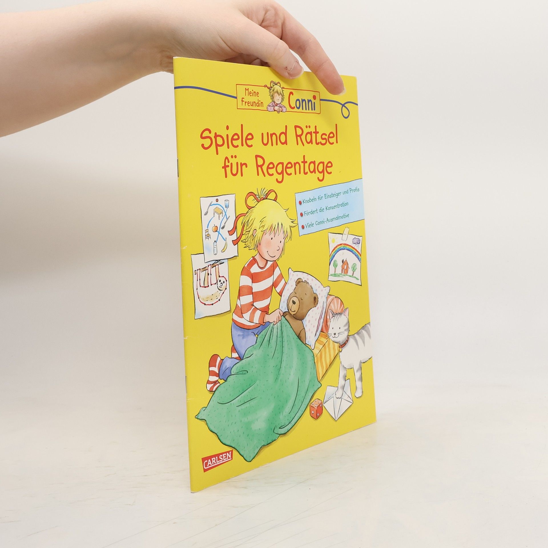 Hanna Sörensen Conni Gelbe Reihe: Spiele und Rätsel für Regentage