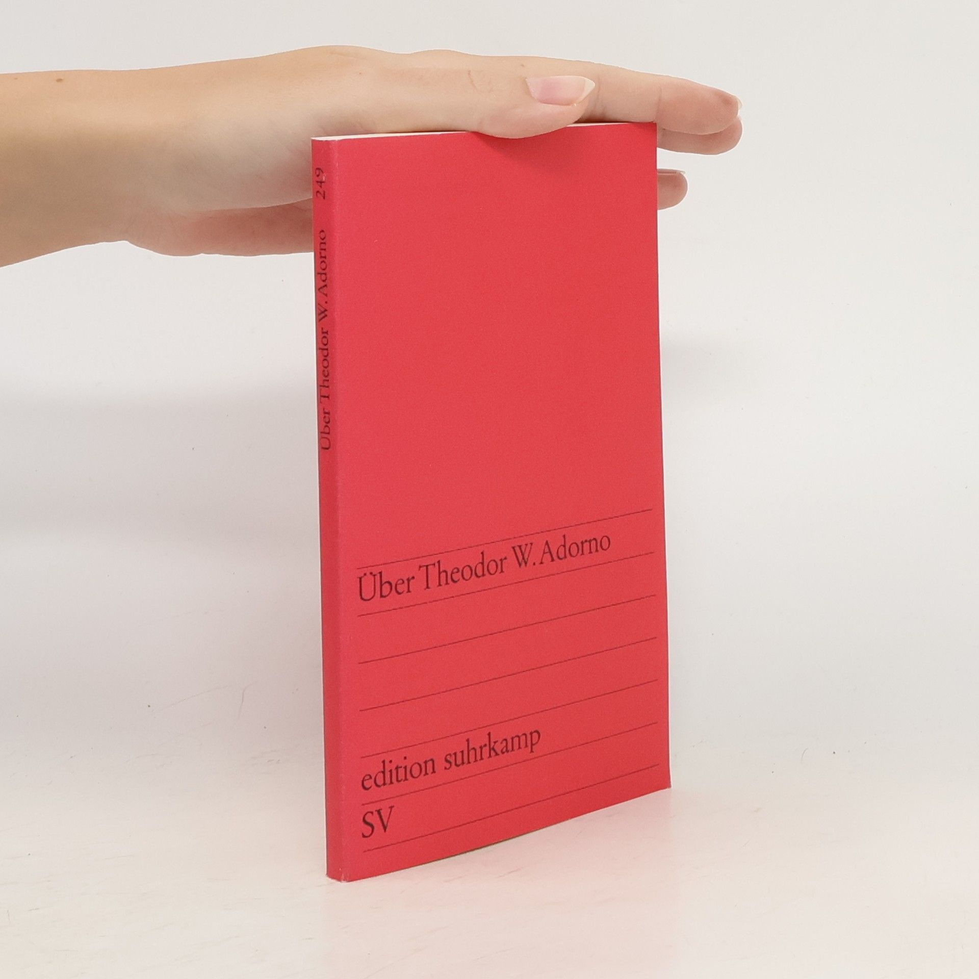 Über Theodor W. Adorno
