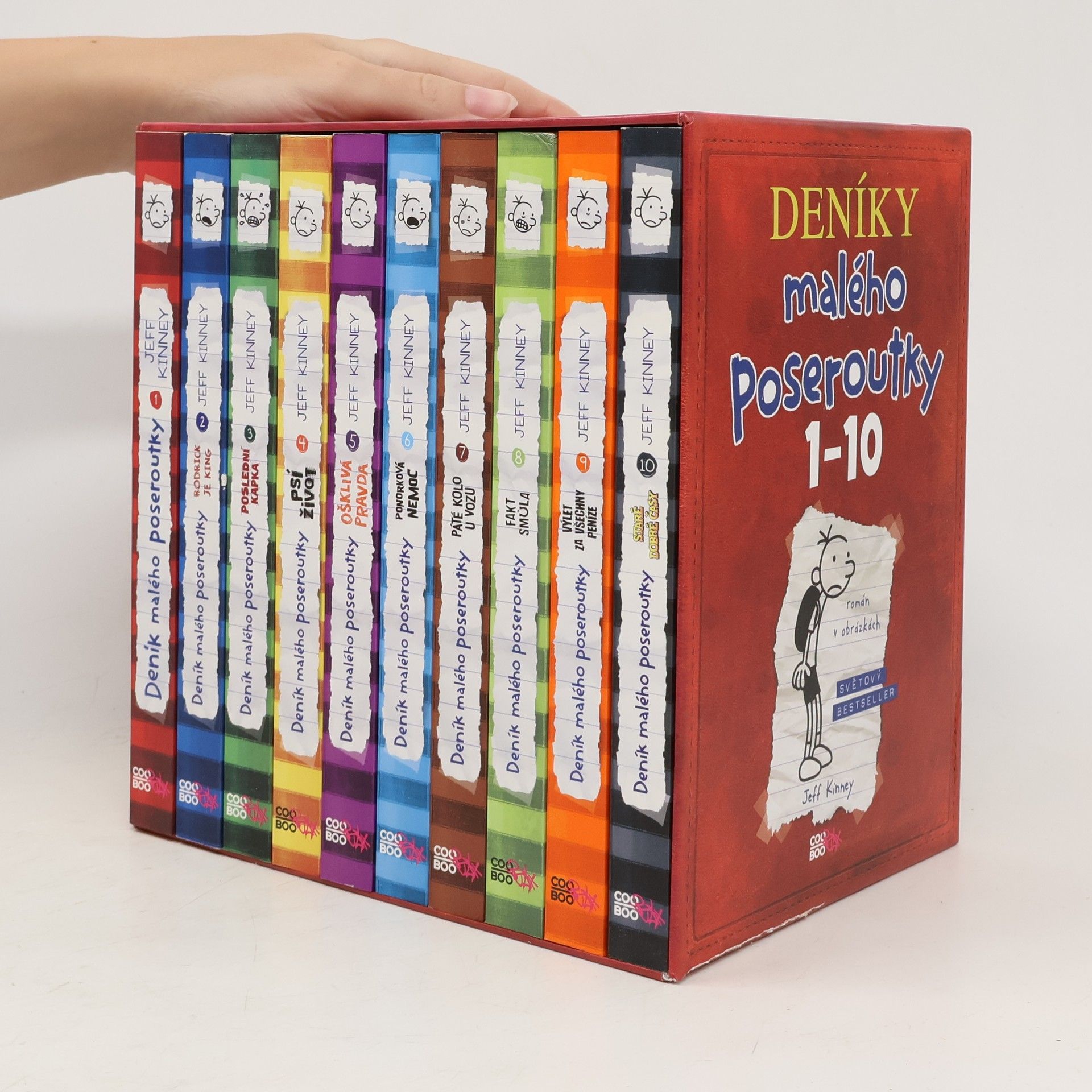 Deník malého poseroutky 1-10 (box)