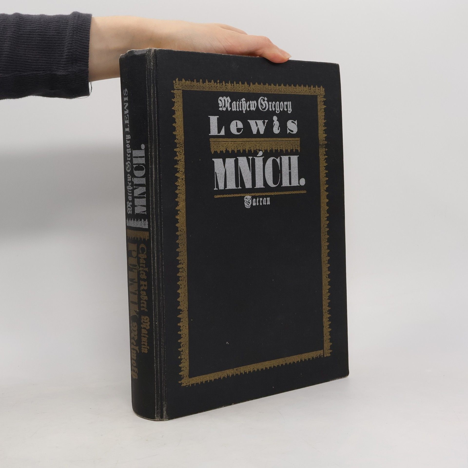 Matthew Gregory Lewis Mních. Pútnik Melmoth