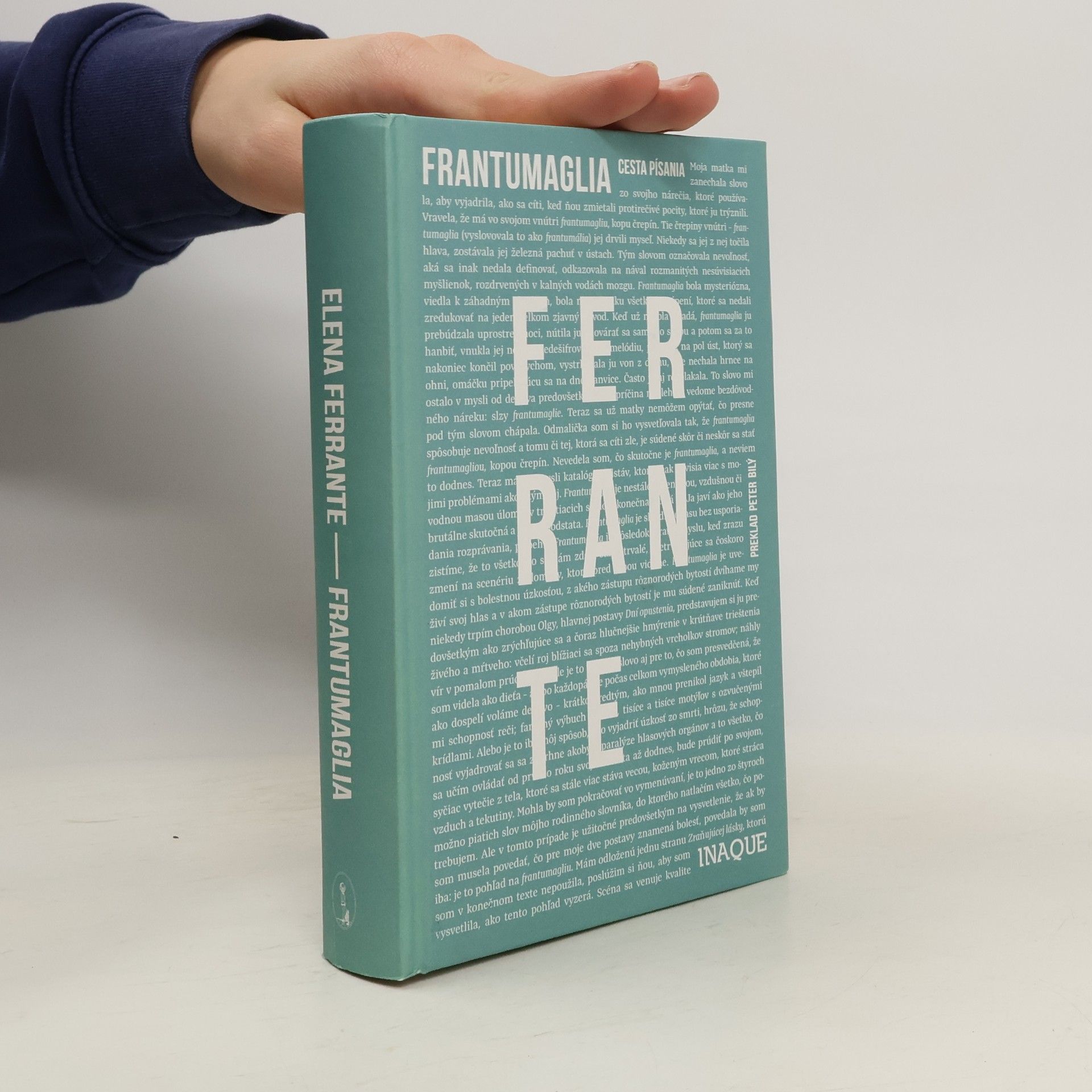 Elena Ferrante Frantumaglia