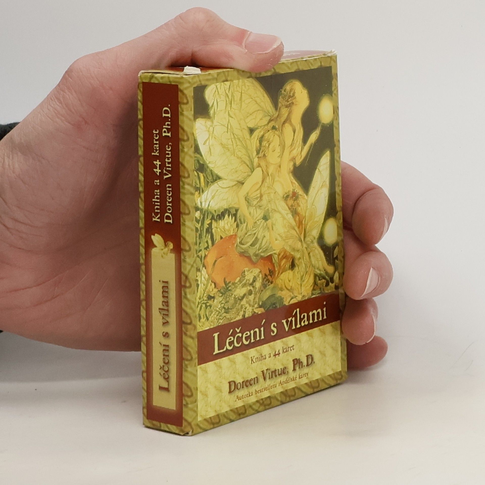 Doreen Virtue Léčení s vílami. Kniha a 44 karet
