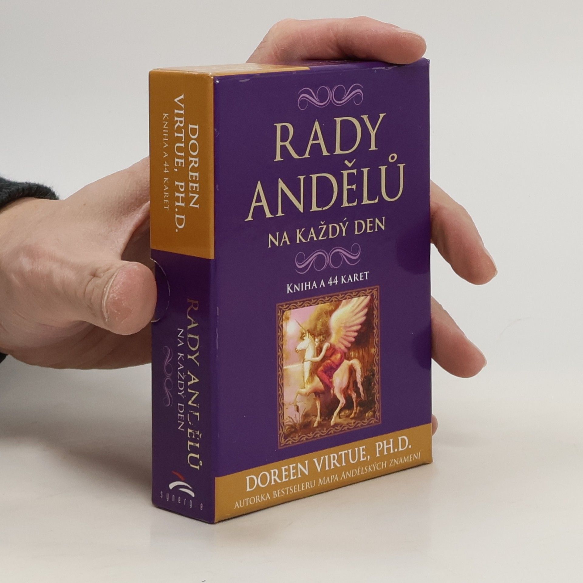 Doreen Virtue Rady andělů na každý den (kniha a 44 karet)