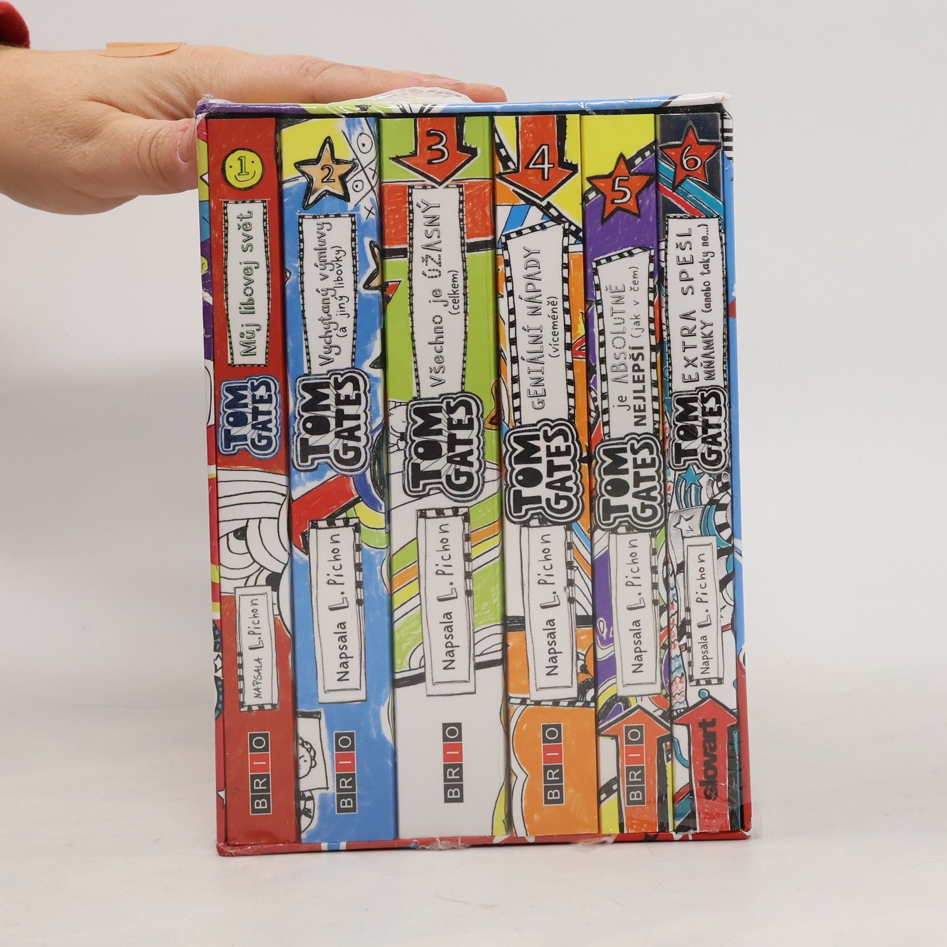 Liz Pichon Tom Gates 1.–6. díl (box)