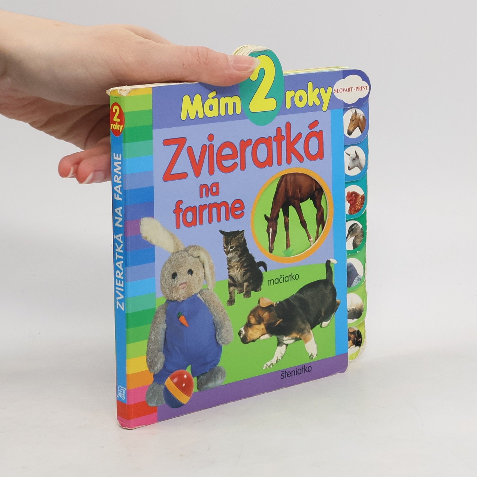 Kolektív autorov Mám 2 roky - Zvieratká na farme - 2. vydanie