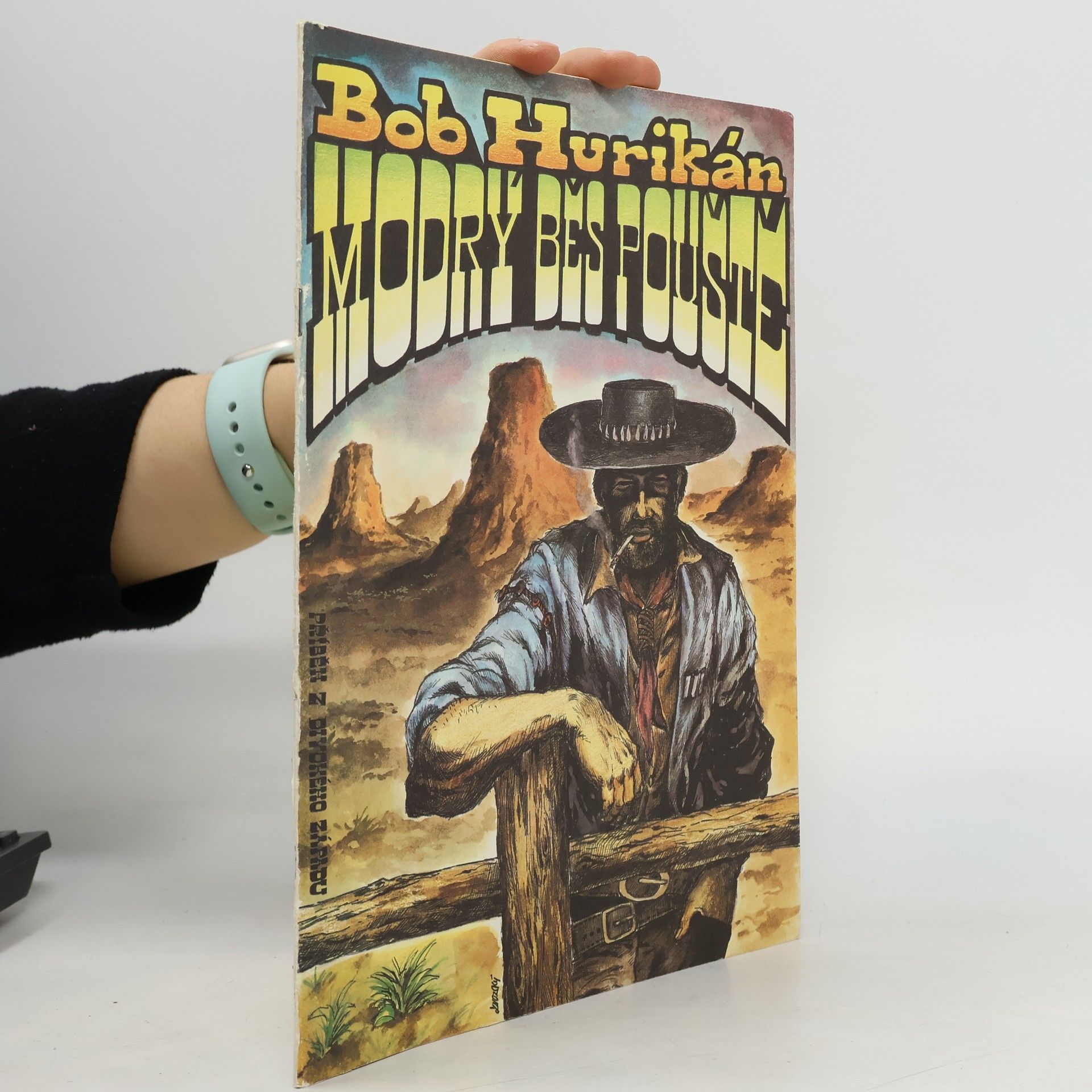 Modrý běs pouště : příběh z Divokého západu