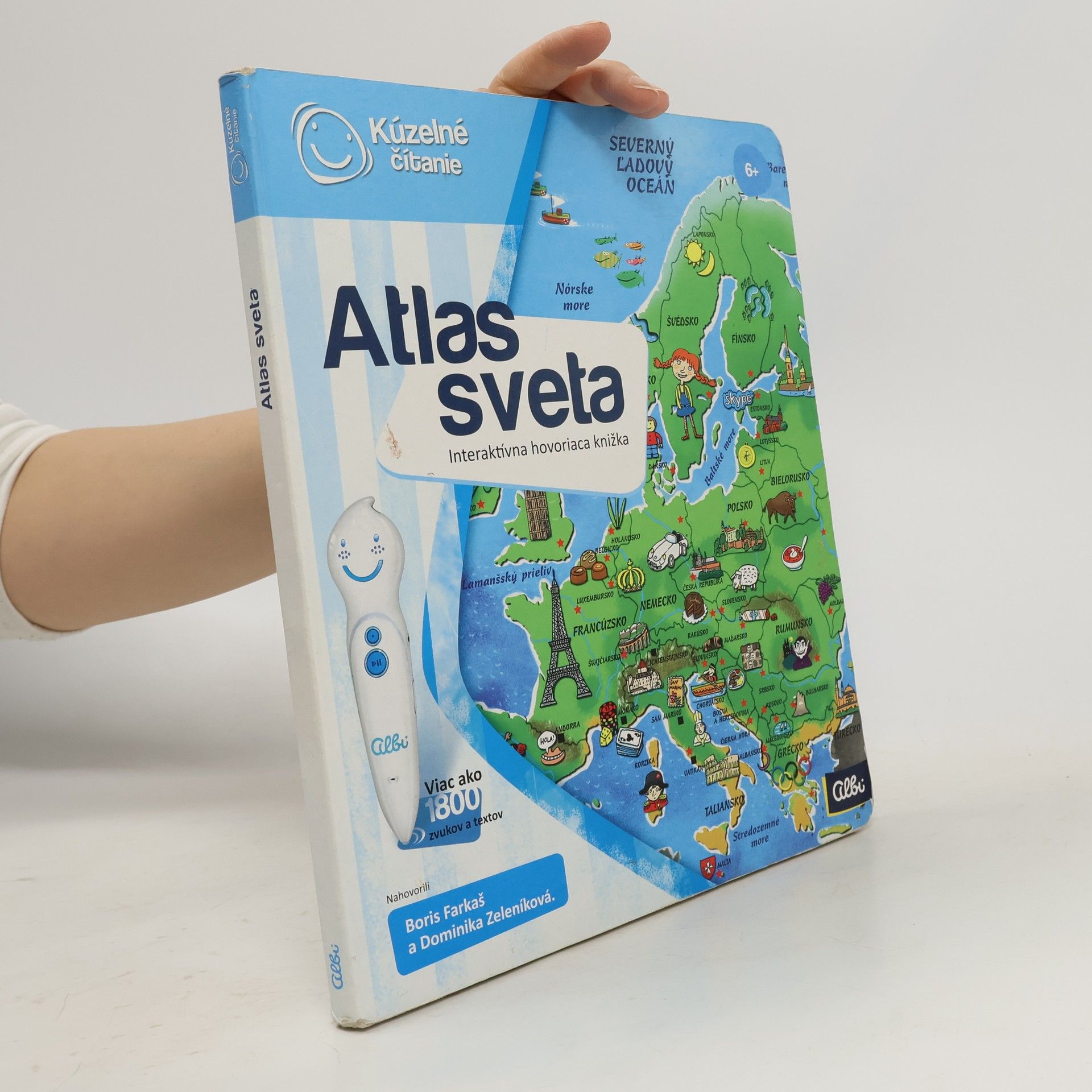 AA.VV. Atlas sveta : interaktívna hovoriaca knižka