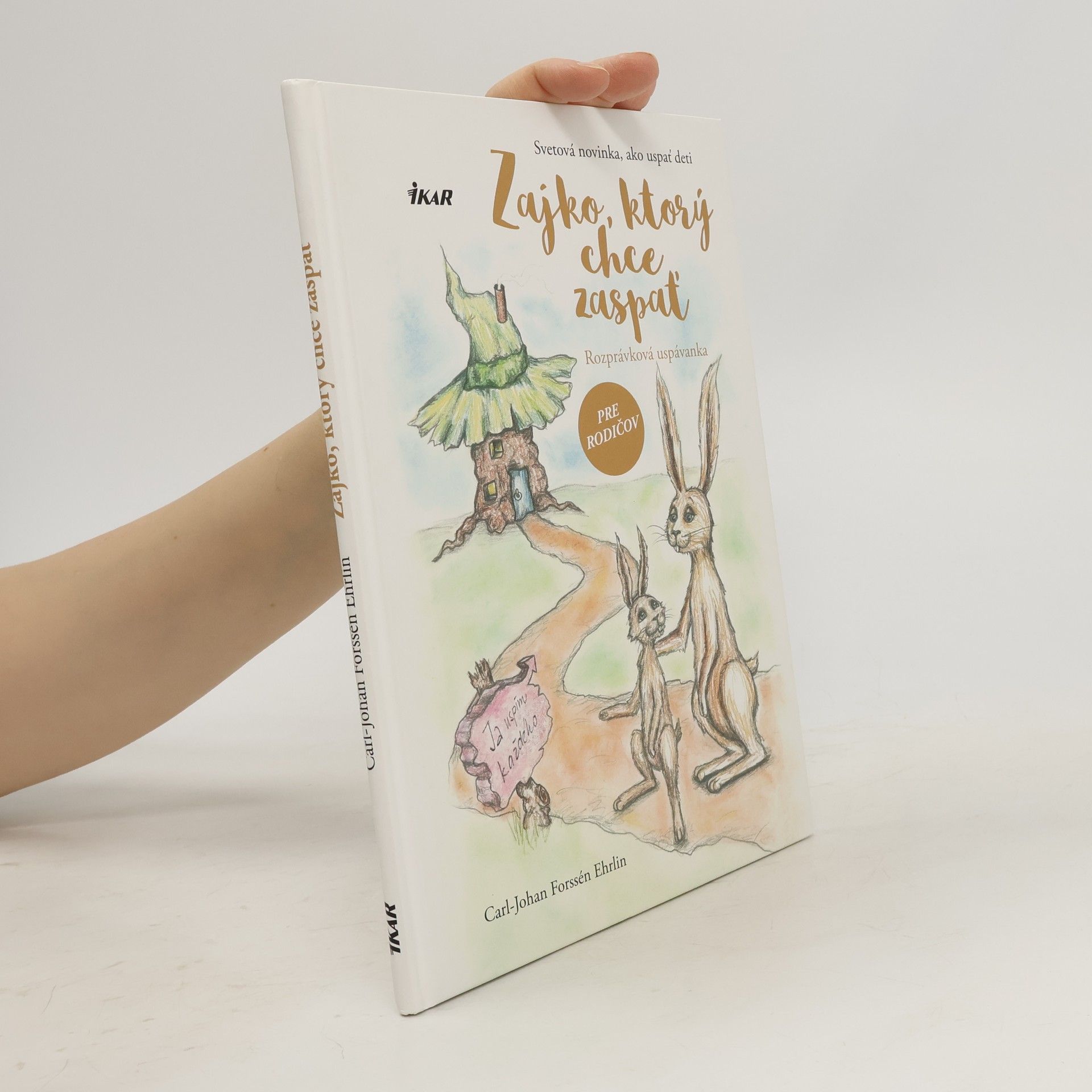 Zajko, ktorý chce zaspať.