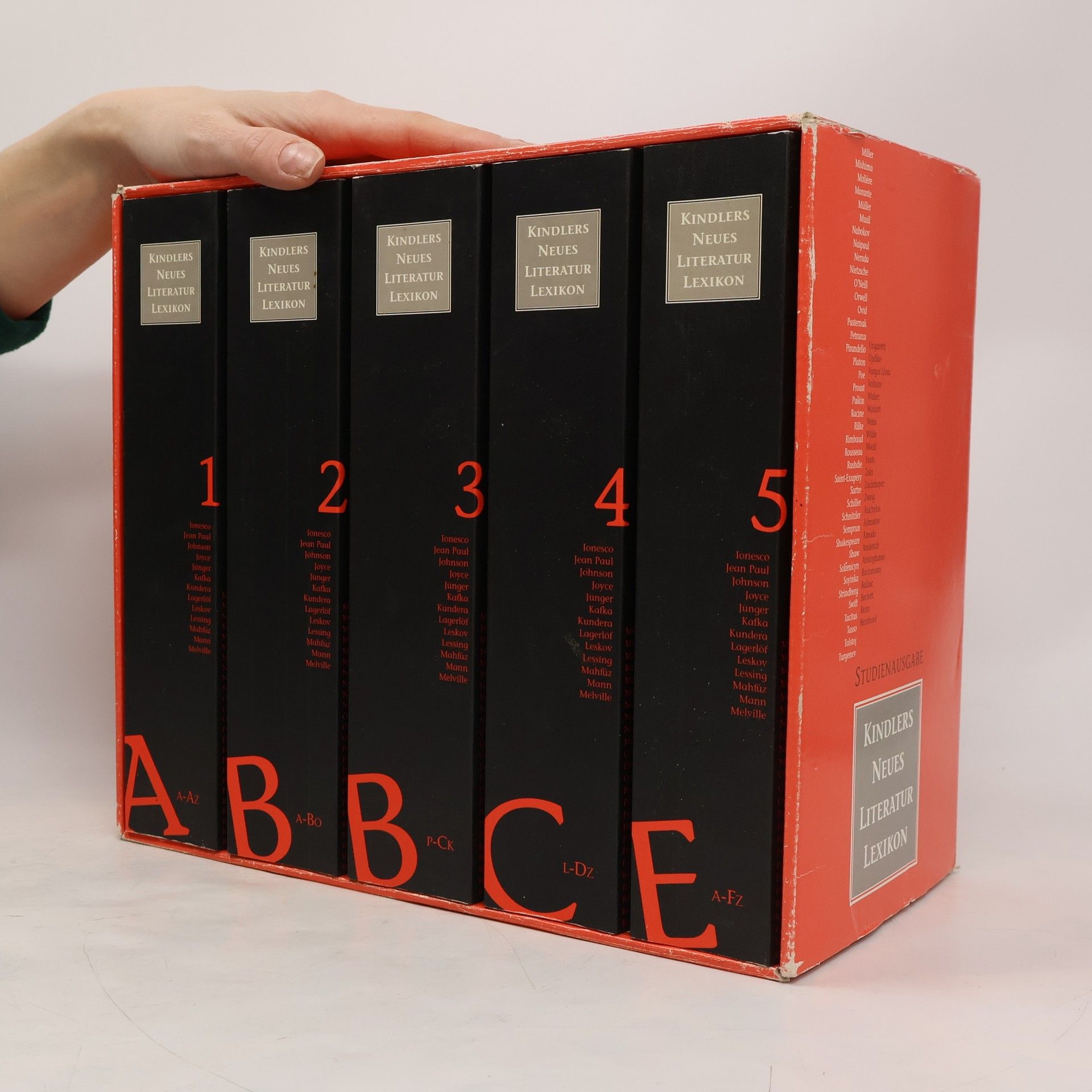 Various authors Kindlers neues Literatur Lexikon 1-5