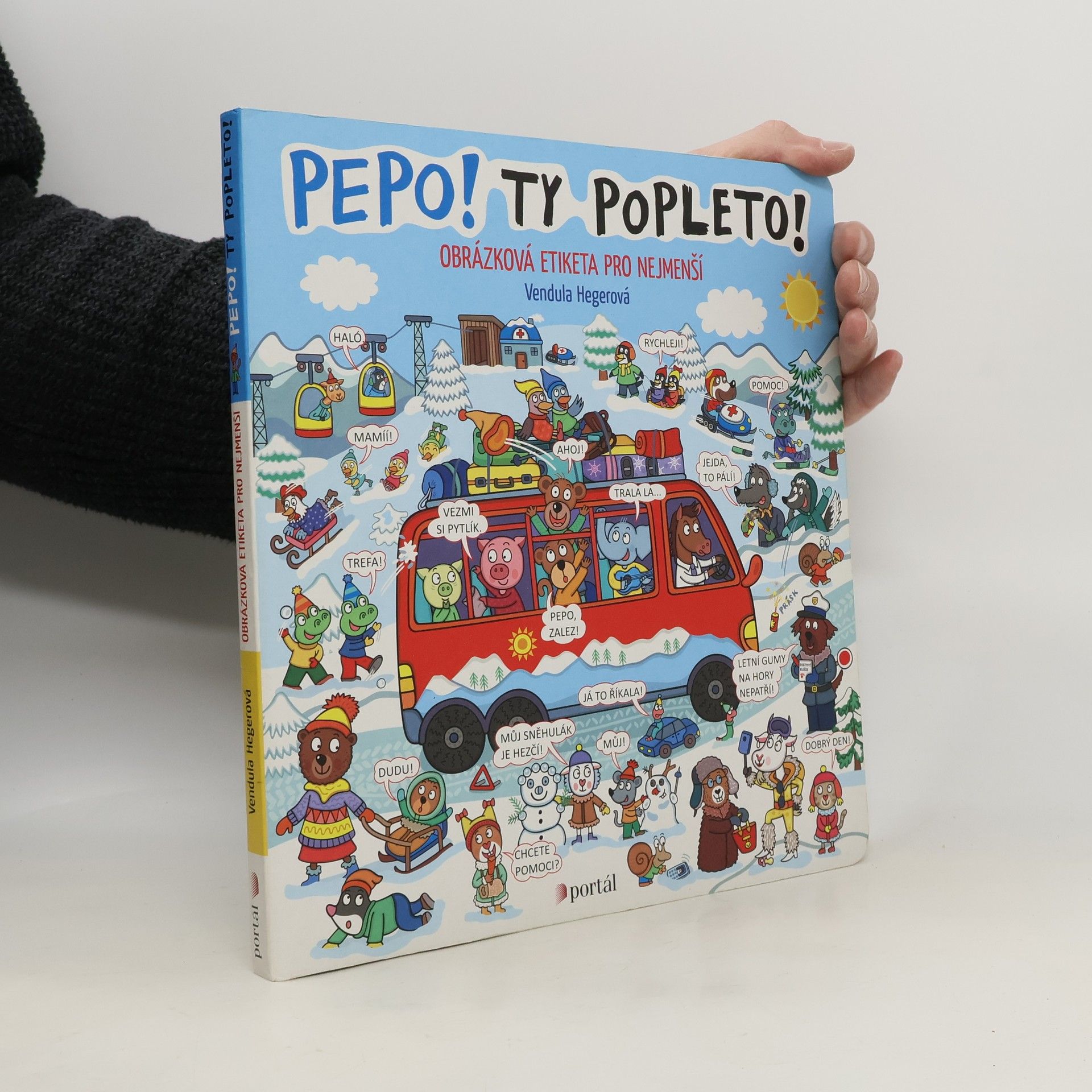 Pepo! - Ty popleto! : obrázková etiketa pro nejmenší