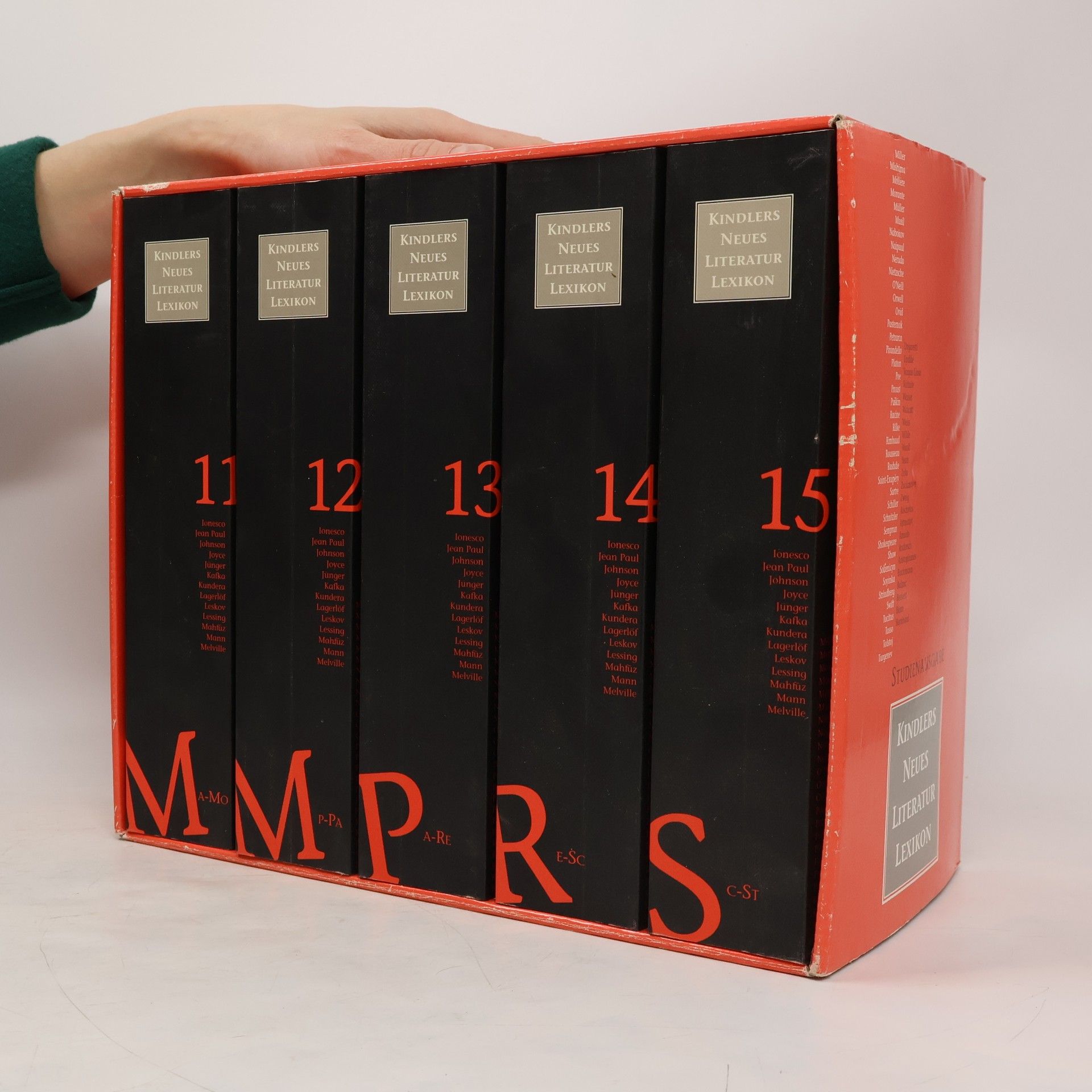 Rudolf Radler Kindlers Neues Literatur Lexikon 11-15. Box