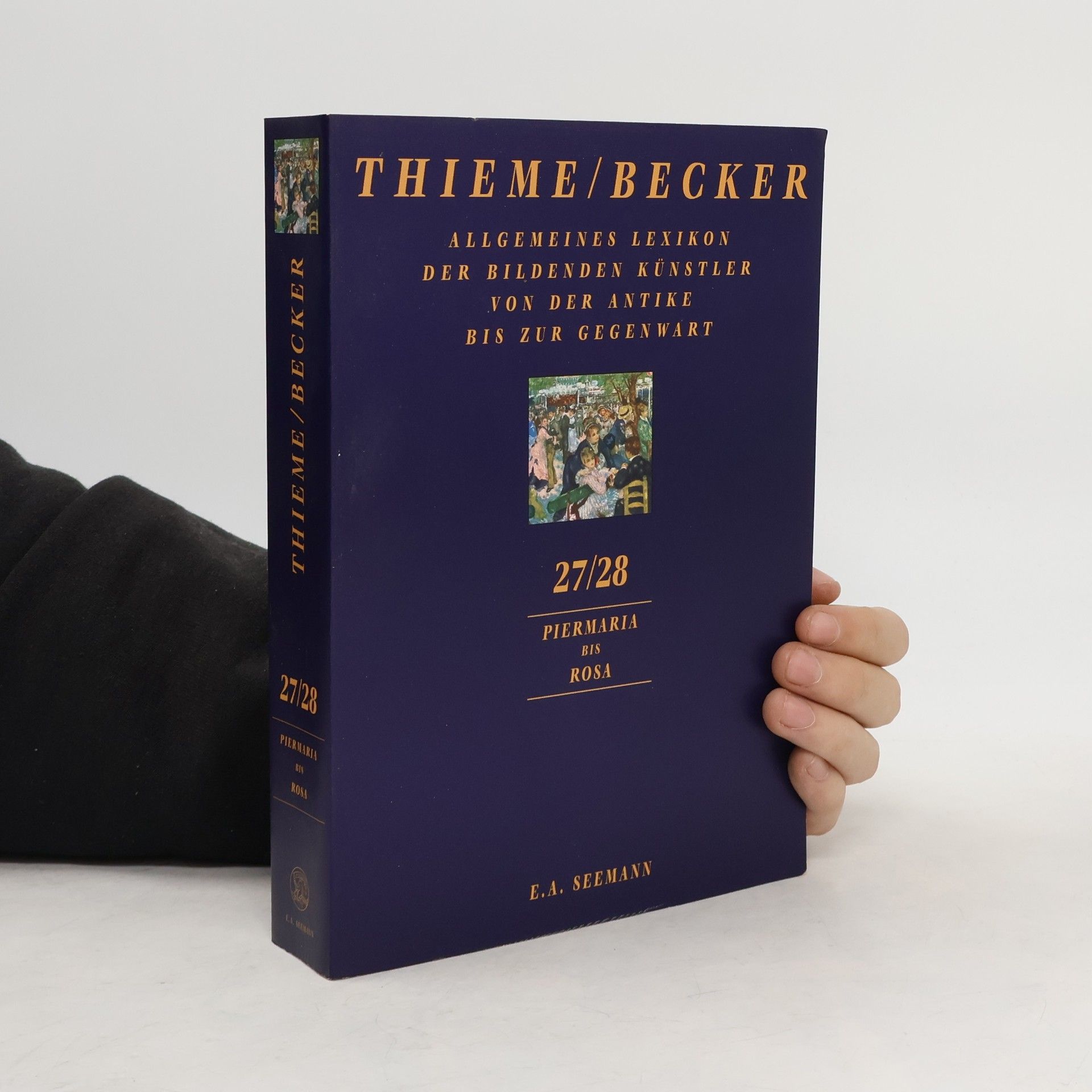 Auteurscollectief Allgemeines Lexikon der bildenden Künstler von der Antike zur Gegenwart 27/28