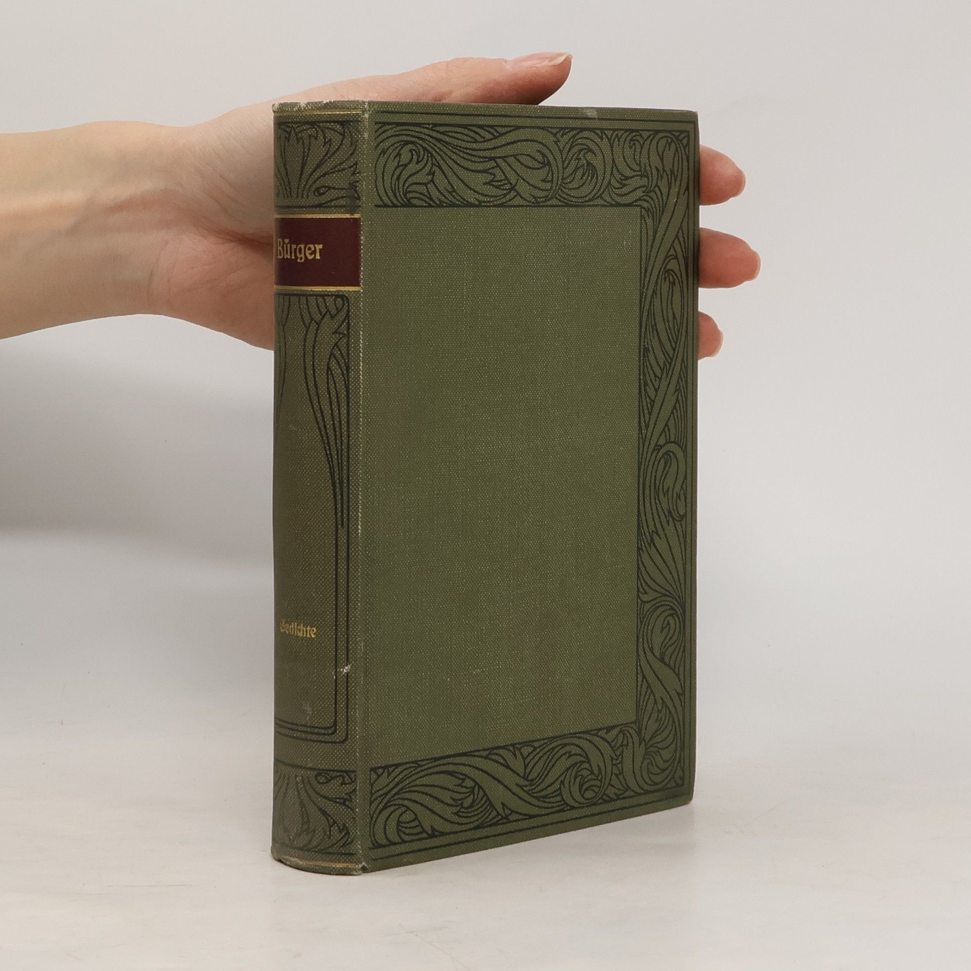 Gottfried August Bürger Bürgers Gedichte