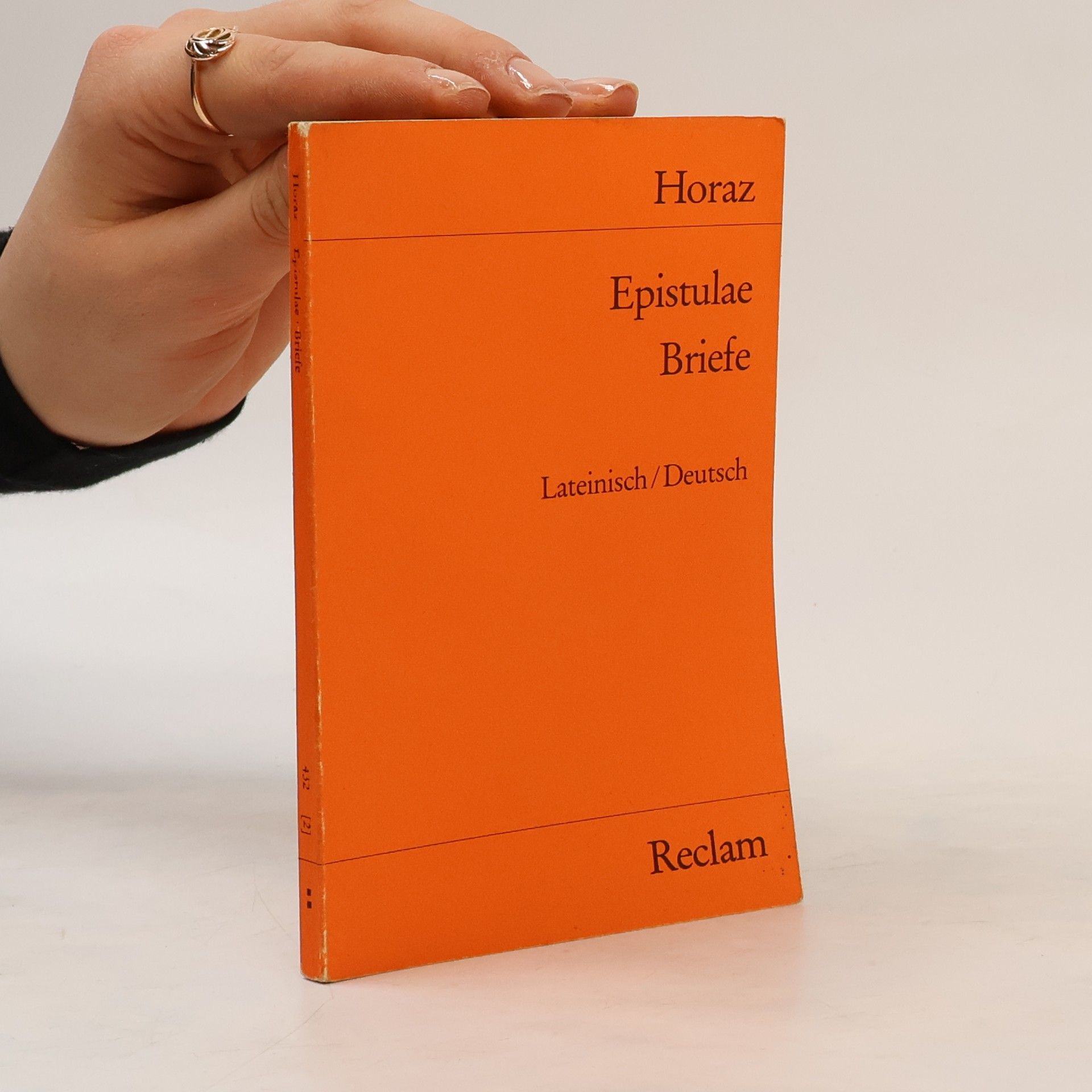 Quintus Flaccus Horatius Briefe / Epistulae.