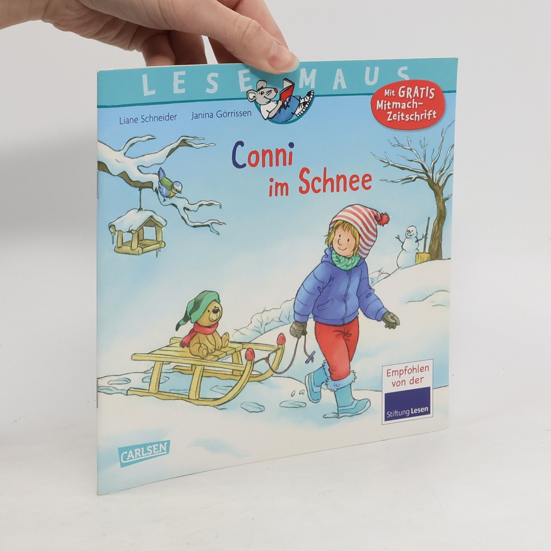 Liane Schneider LESEMAUS 103: Conni im Schnee